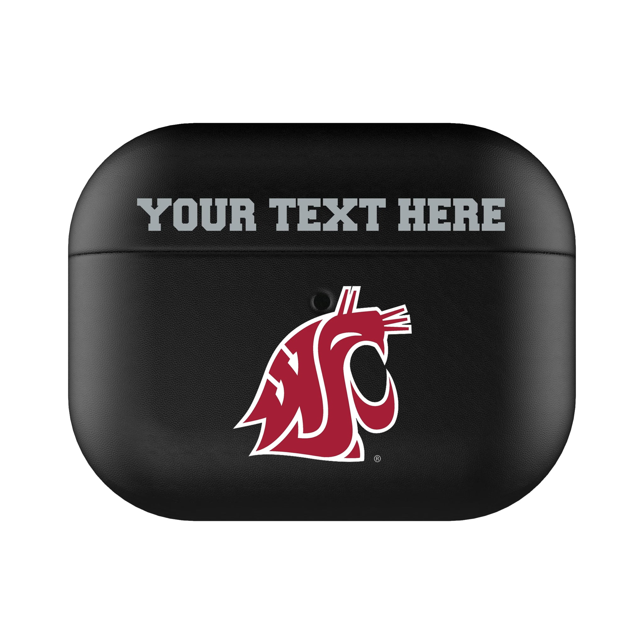 Washington State University Cougars Personalized Insignia AirPods AirPod Case Cover#Device_AirPods Pro 3