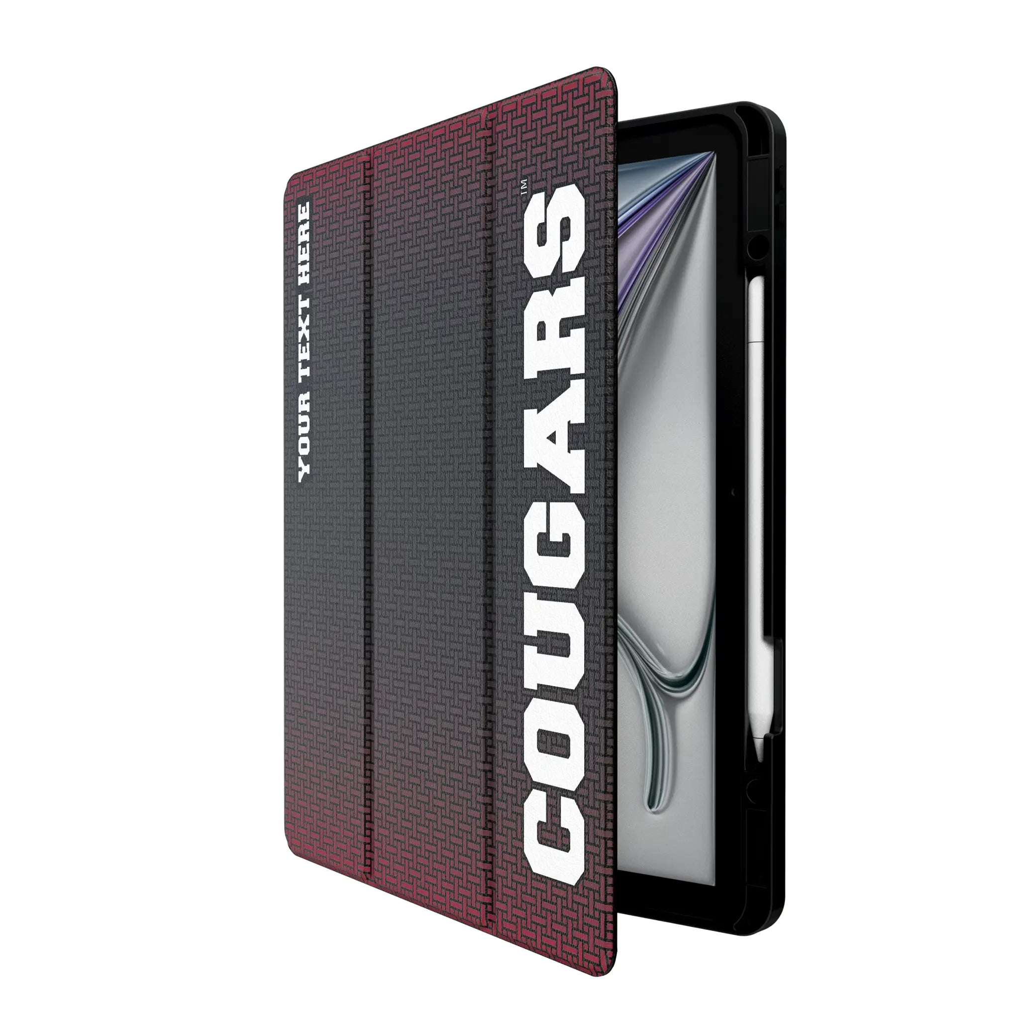 Washington State University Cougars Personalized Linen iPad Tablet Case for Apple iPad