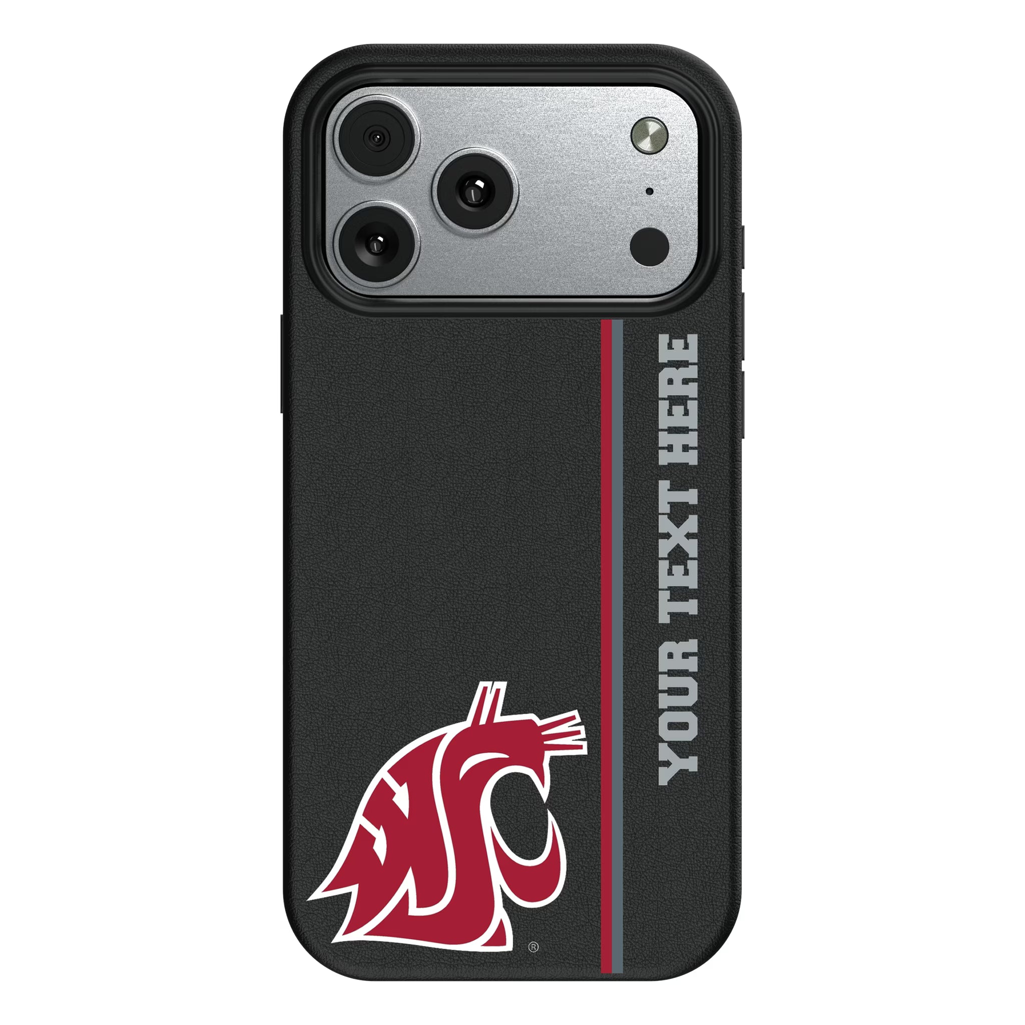 Washington State University Cougars Personalized Sidebard iPhone MagSafe Compatible Phone Case for Apple iPhone#Device_iPhone 17 Pro Max
