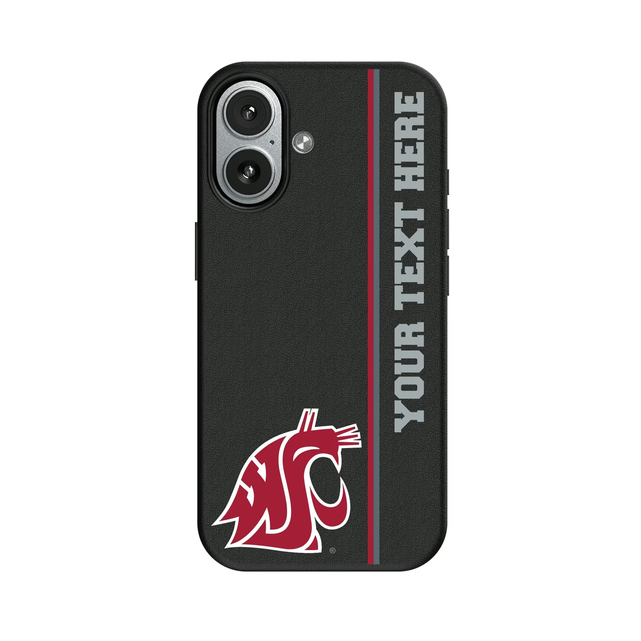 Washington State University Cougars Personalized Sidebard iPhone MagSafe Compatible Phone Case for Apple iPhone#Device_iPhone 17