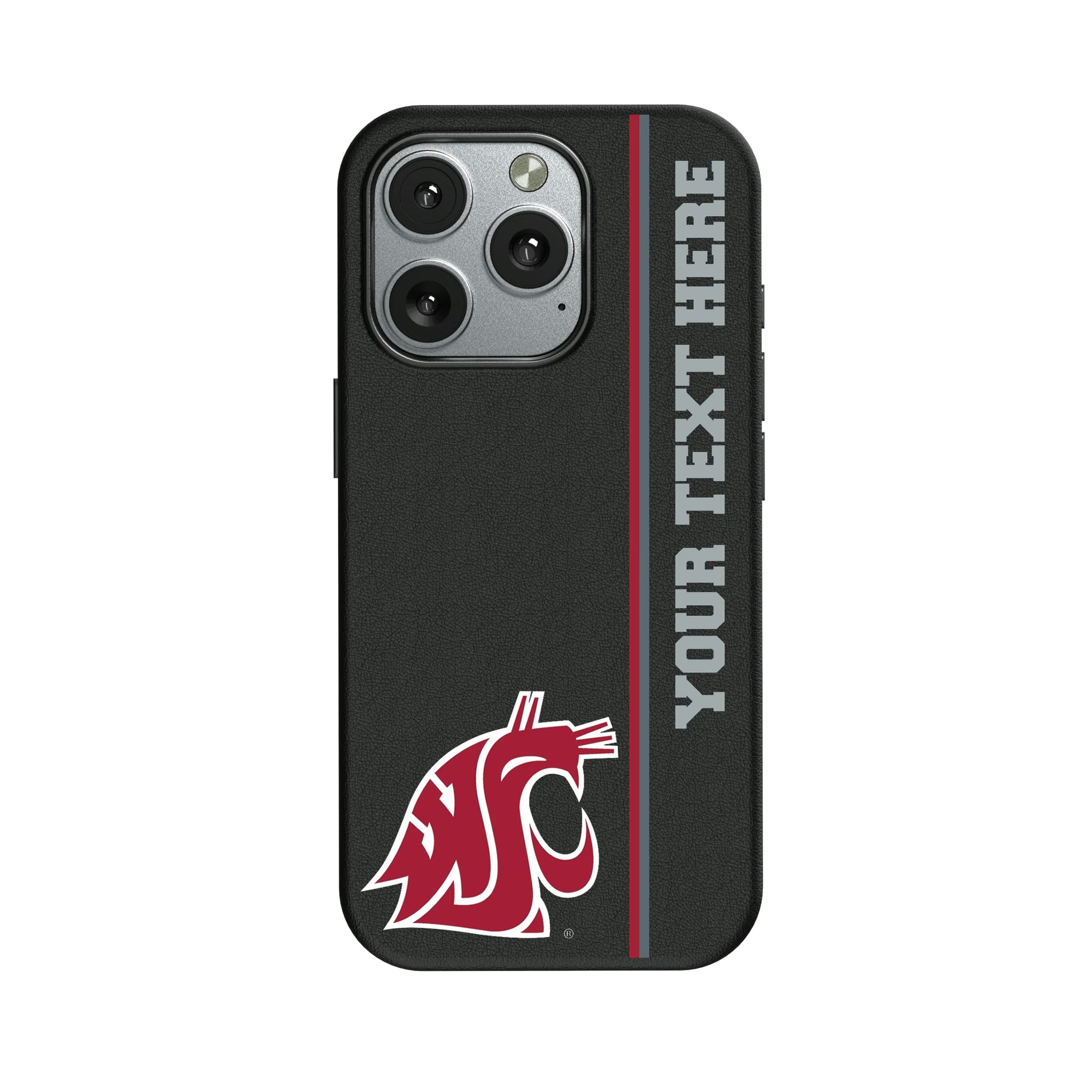 Washington State University Cougars Personalized Sidebard iPhone MagSafe Compatible Phone Case for Apple iPhone