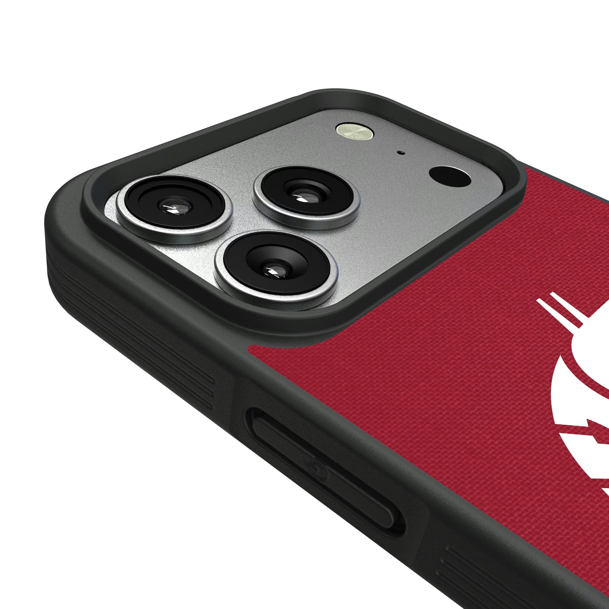 Washington State University Cougars Personalized Stripe iPhone Bump Phone Case for Apple iPhone - Detail#Device_iPhone 17 Pro