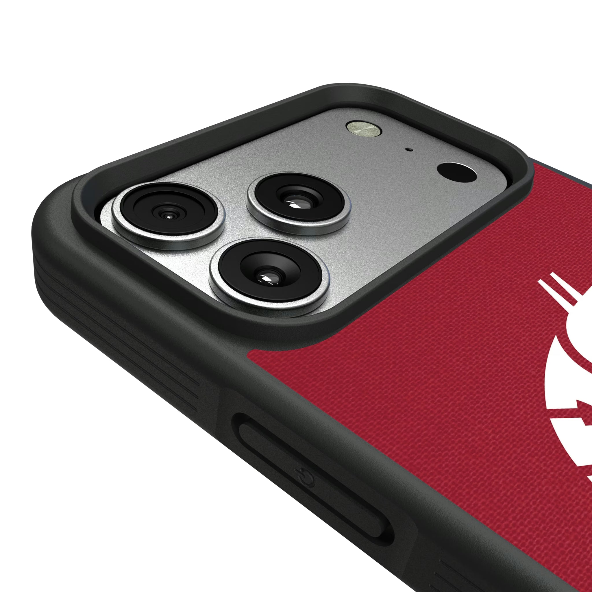 Washington State University Cougars Personalized Stripe iPhone Bump Phone Case for Apple iPhone - Detail#Device_iPhone 17 Pro Max