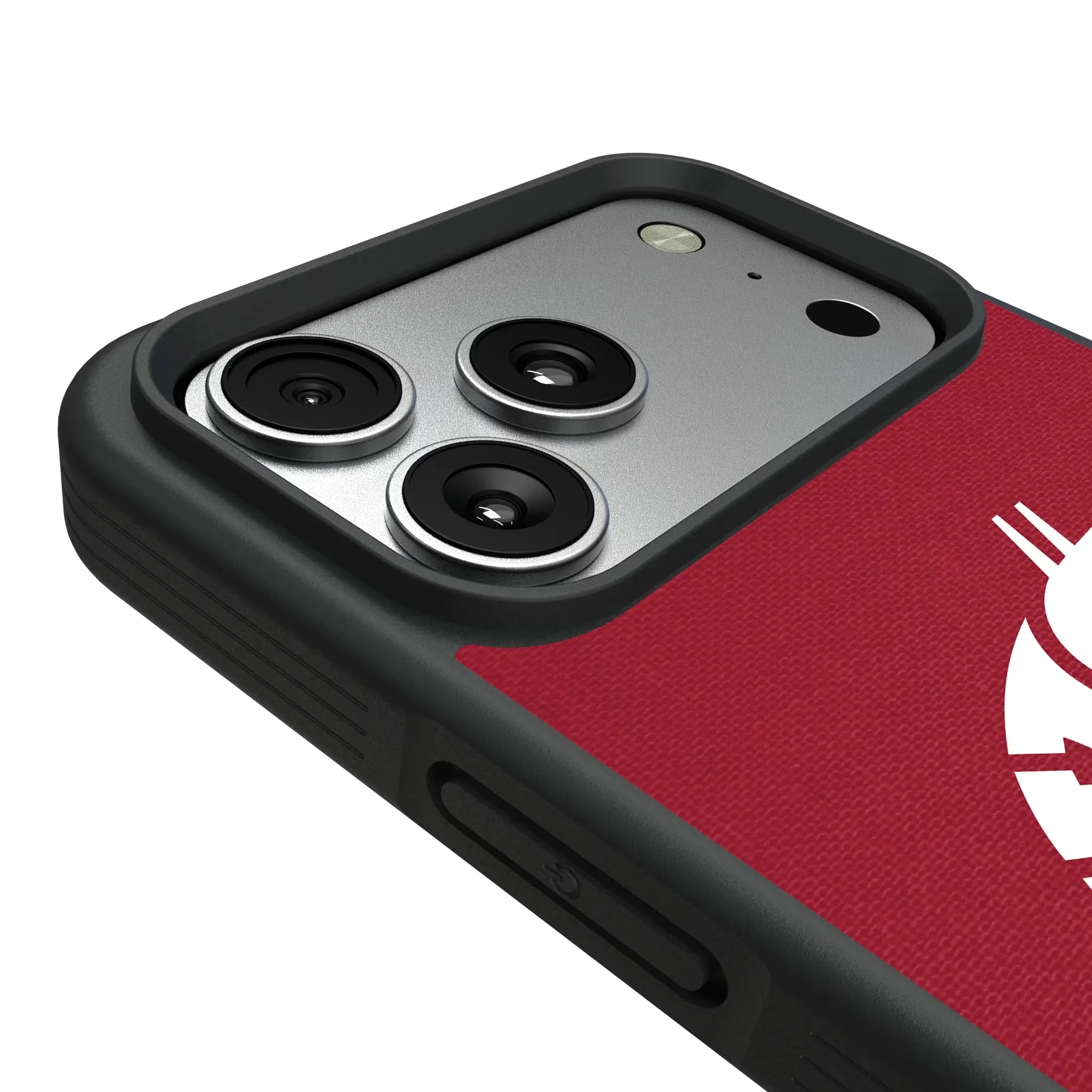 Washington State University Cougars Personalized Stripe iPhone Bump Phone Case for Apple iPhone - Detail#Device_iPhone 17 Pro Max