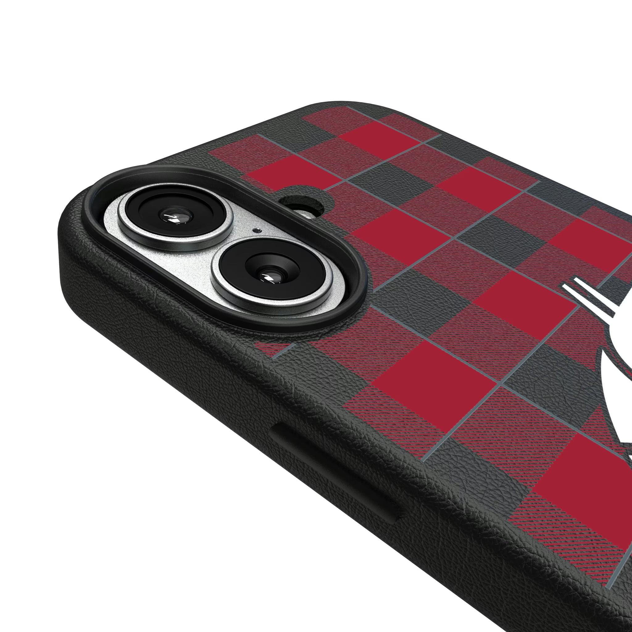 Washington State University Cougars Plaid iPhone MagSafe Compatible Phone Case for Apple iPhone - Detail#Device_iPhone 17