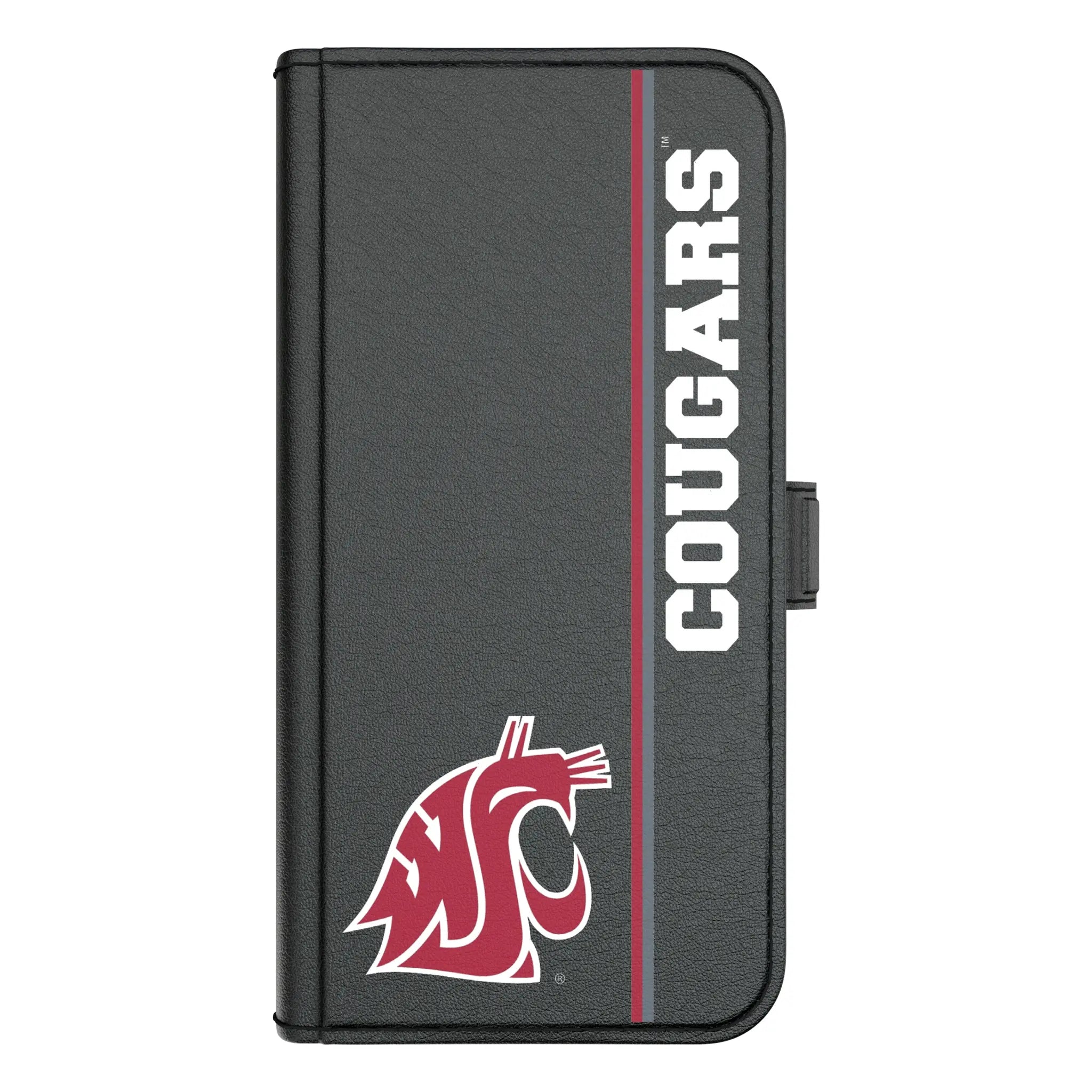 Washington State University Cougars Sidebar iPhone Folio Phone Case for Apple iPhone#Device_iPhone 17 Pro Max