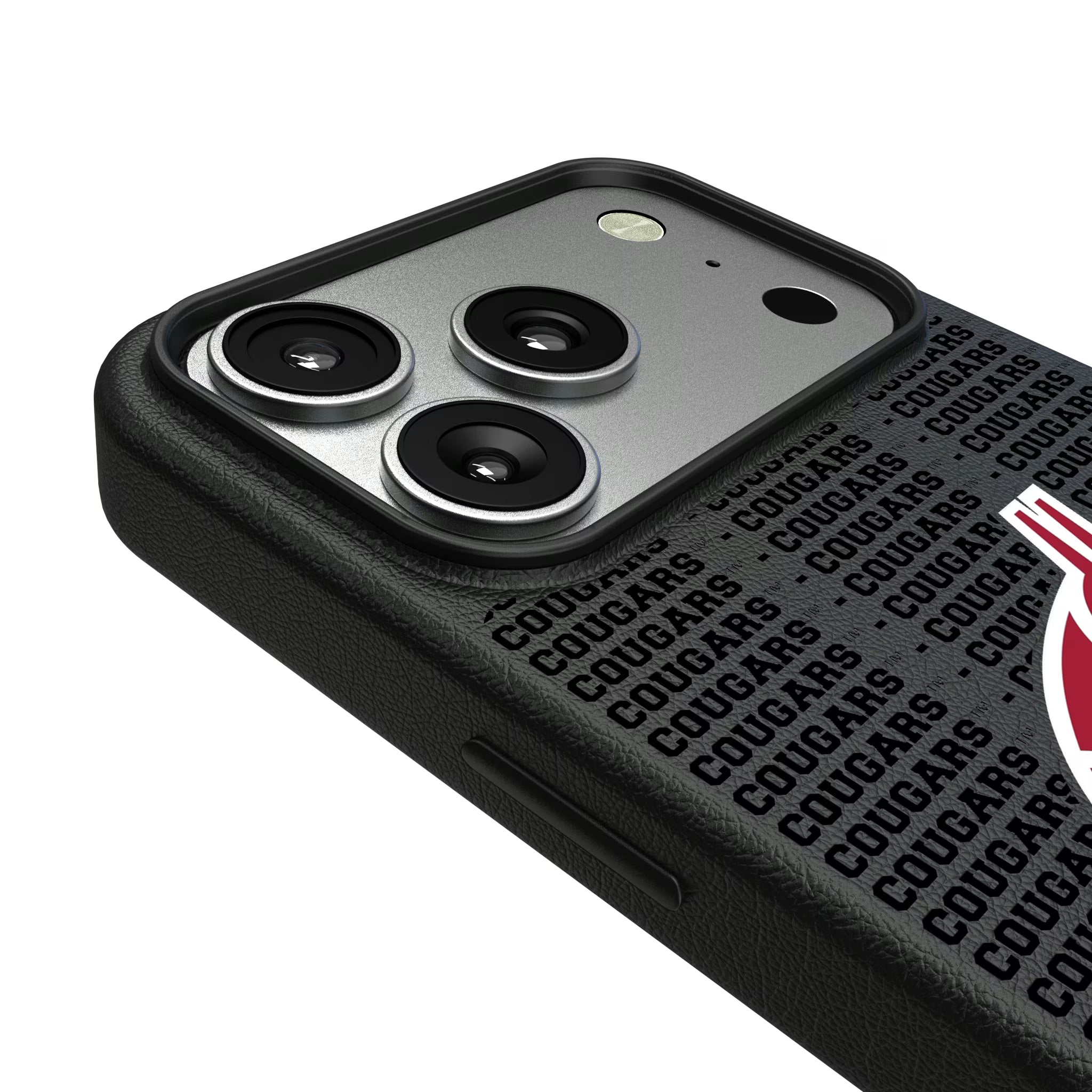Washington State University Cougars Text Backdrop iPhone MagSafe Compatible Phone Case for Apple iPhone - Detail#Device_iPhone 17 Pro
