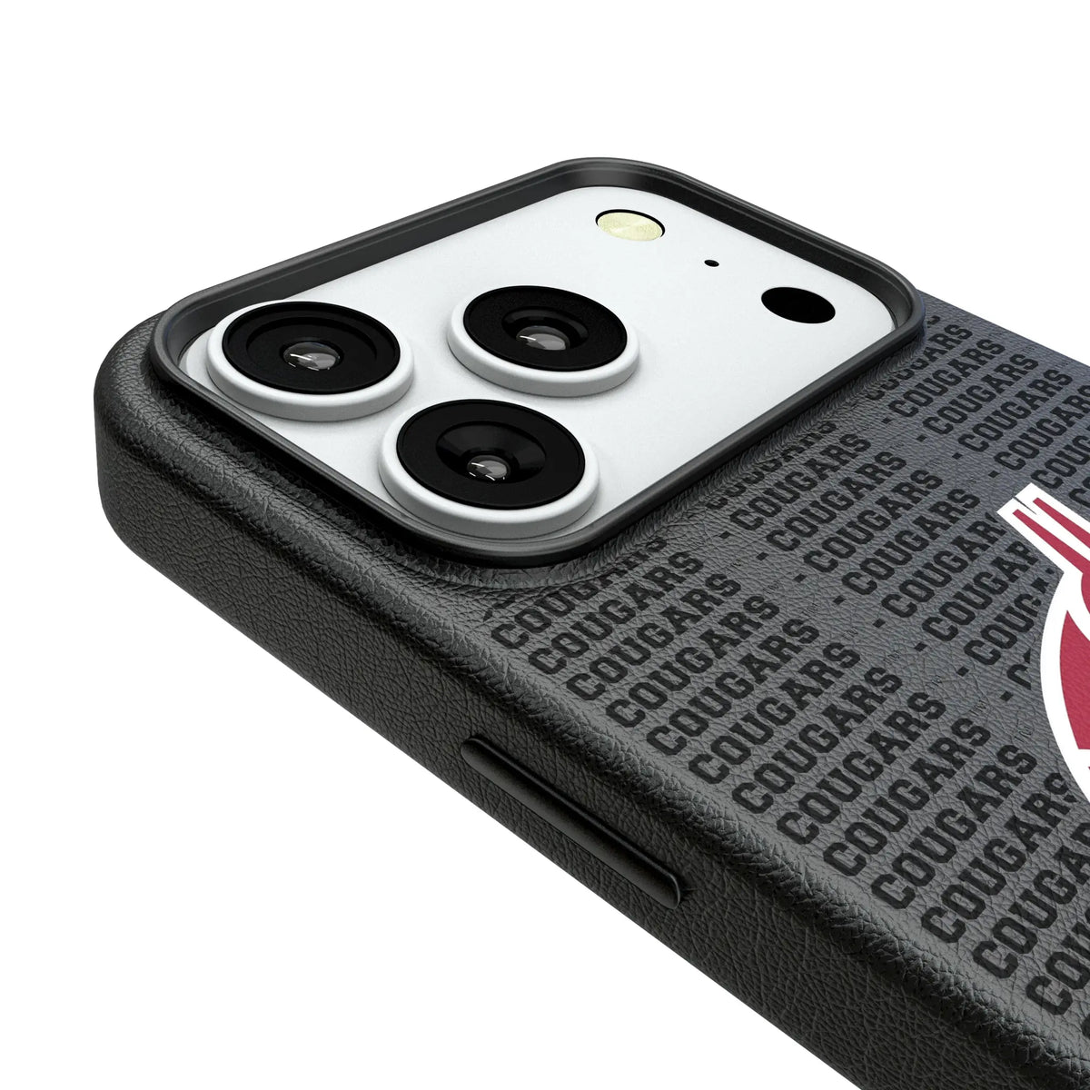 Washington State University Cougars Text Backdrop iPhone MagSafe Compatible Phone Case for Apple iPhone - Detail#Device_iPhone 18 Pro