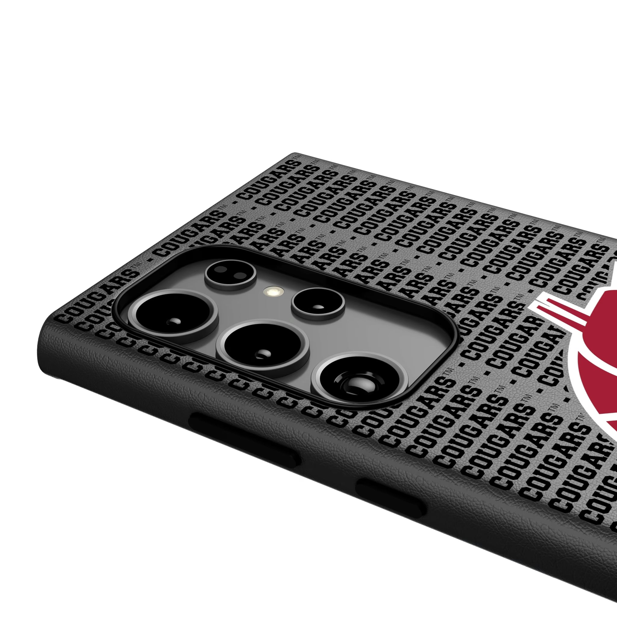 Washington State University Cougars Text Backdrop Galaxy MagSafe Compatible Phone Case for Samsung Galaxy - Detail