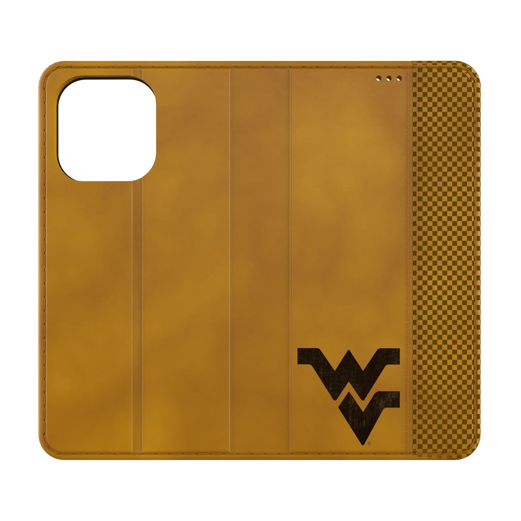 West Virginia University Mountaineers Burn iPhone Folio Phone Case for Apple iPhone