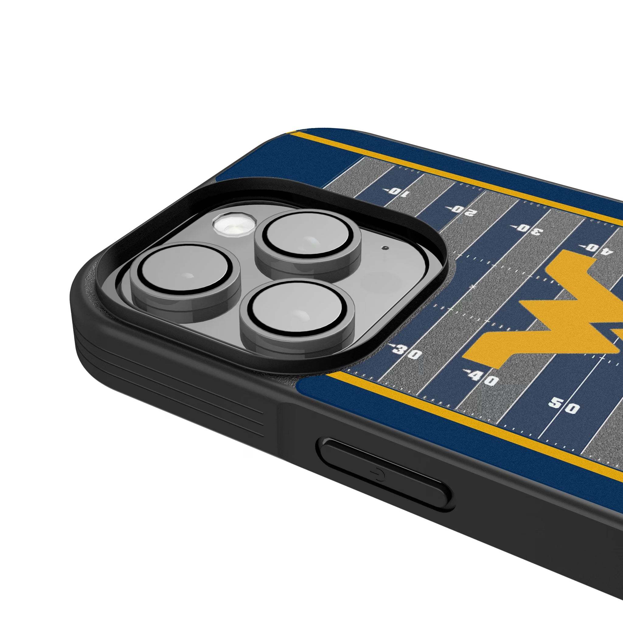 West Virginia University Mountaineers Field iPhone Bump Phone Case for Apple iPhone - Detail