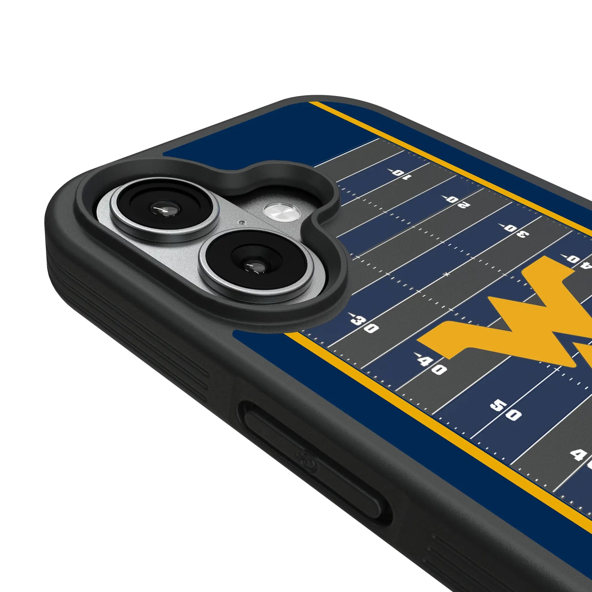 West Virginia University Mountaineers Field iPhone Bump Phone Case for Apple iPhone - Detail#Device_iPhone 17