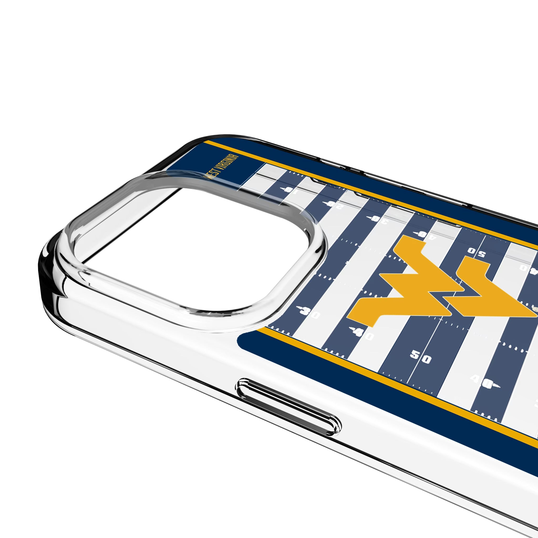 West Virginia University Mountaineers Field iPhone Clear Phone Case for Apple iPhone - Detail