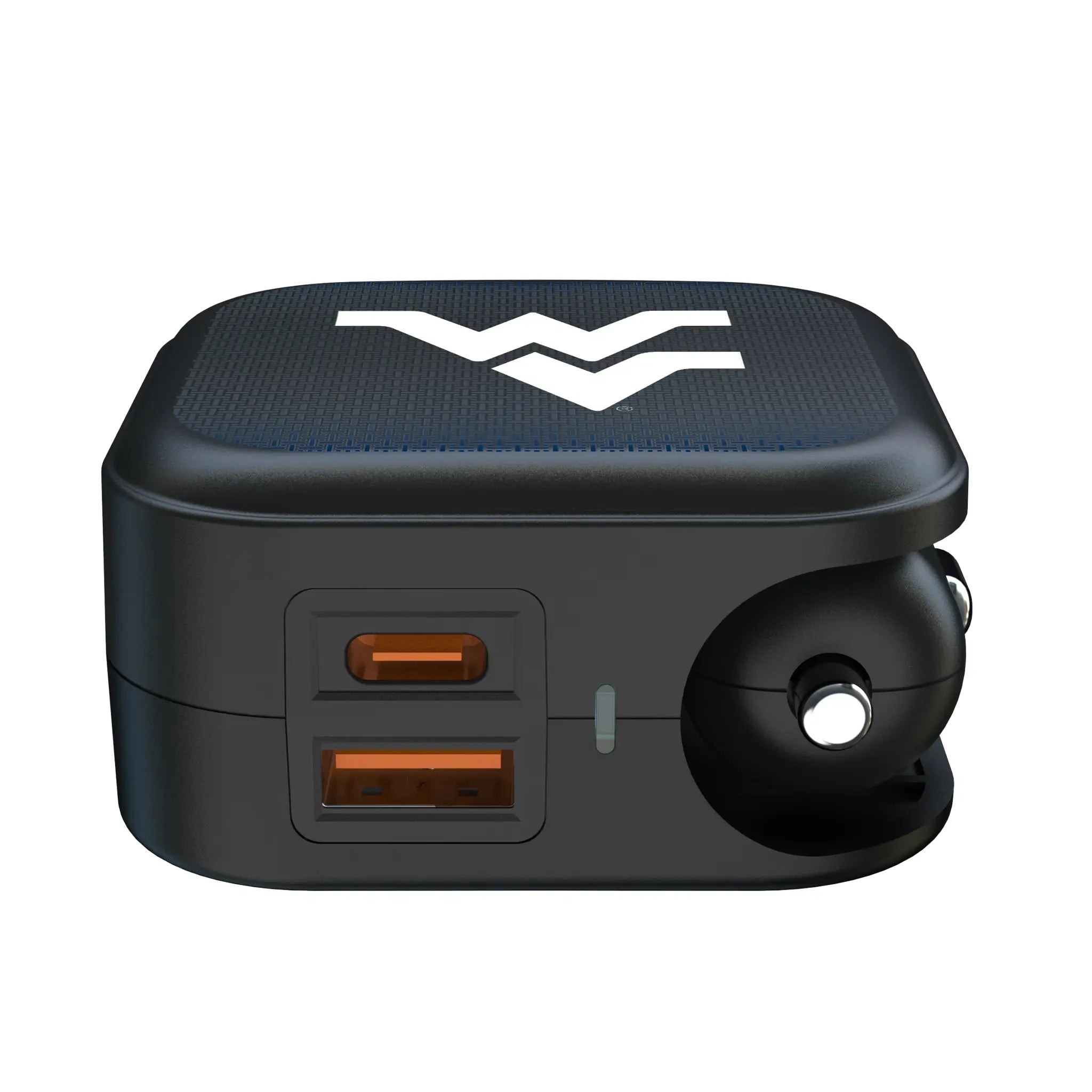 West Virginia University Mountaineers Linen 2 in 1 USB A/C Charger
