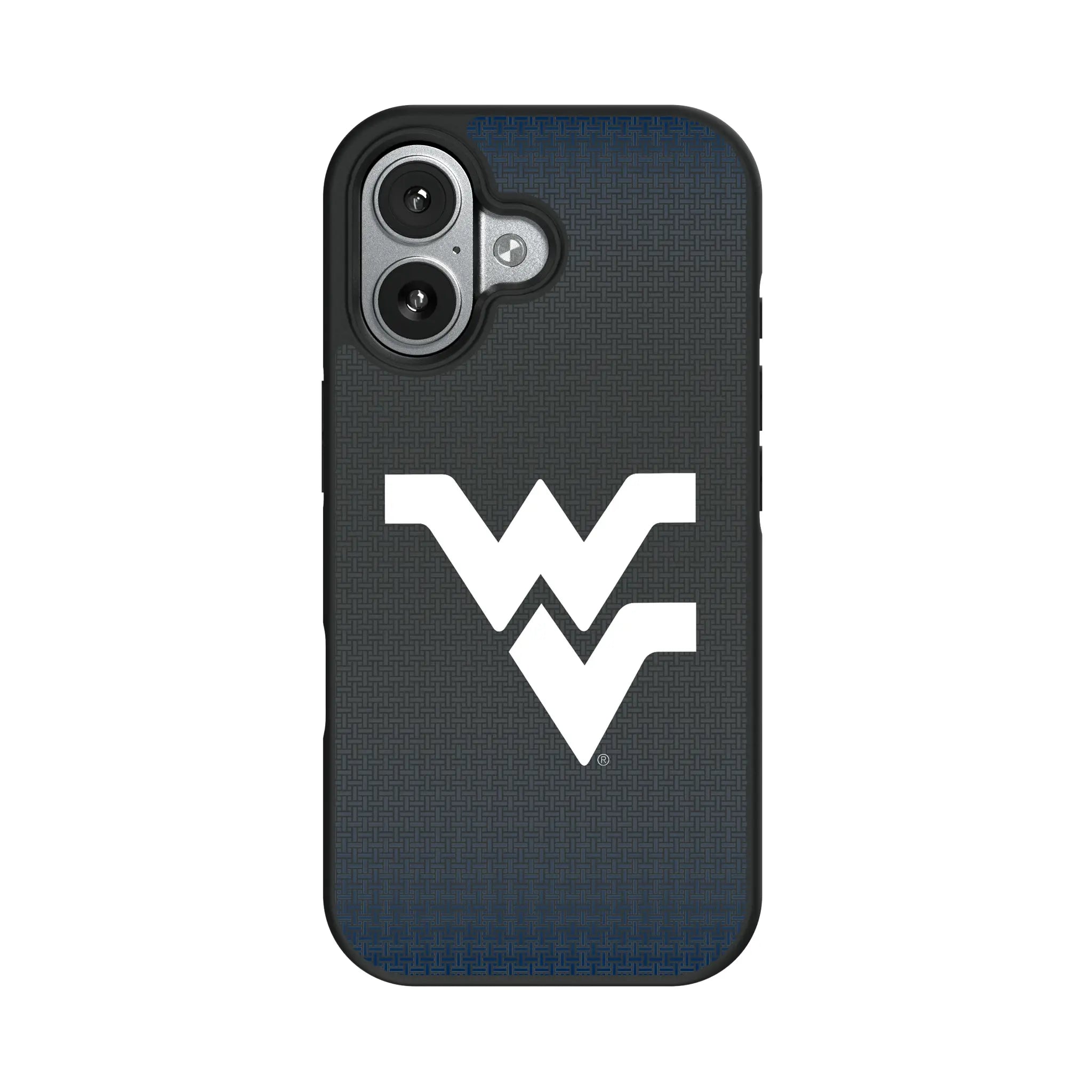 West Virginia University Mountaineers Linen iPhone Bump Phone Case for Apple iPhone#Device_iPhone 17