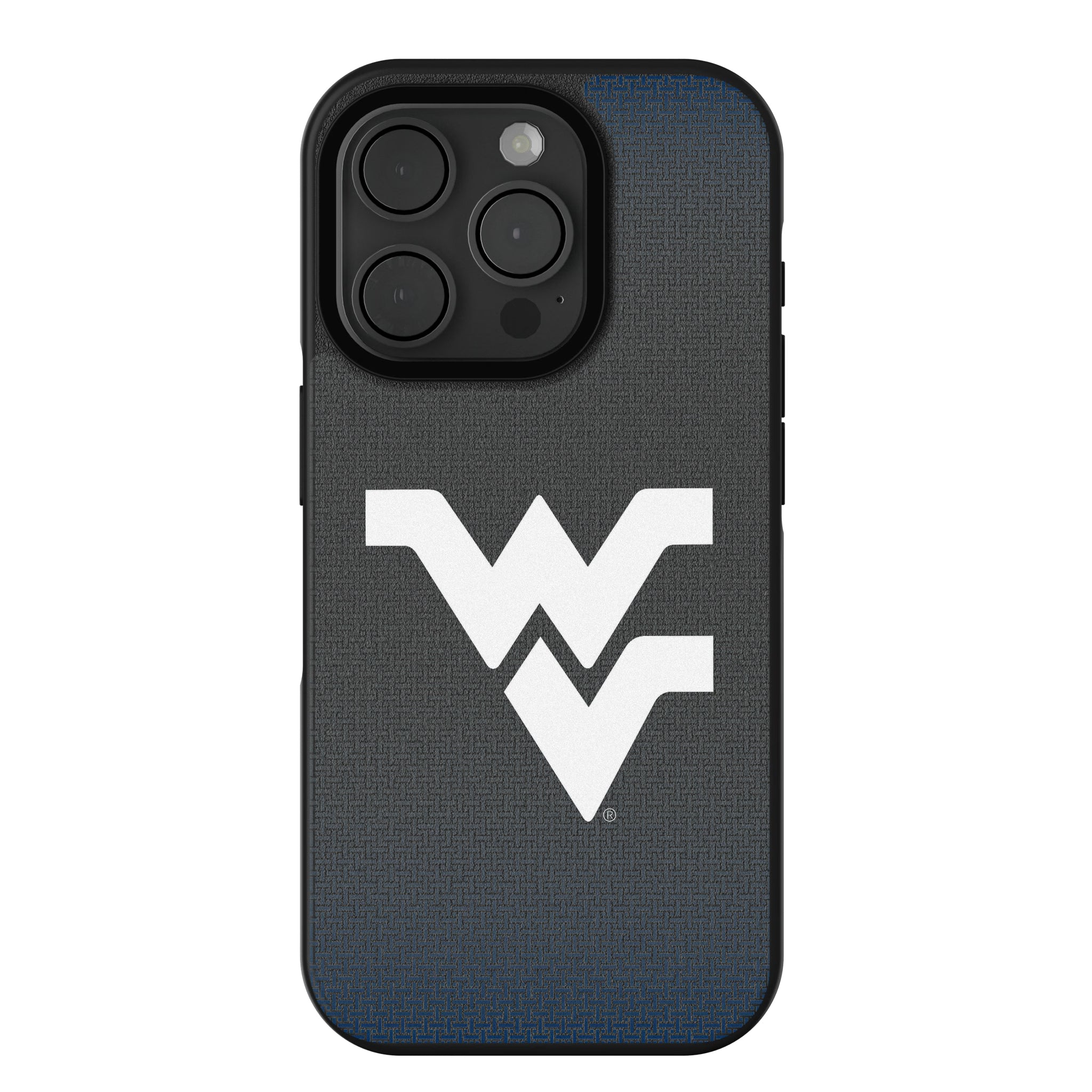 West Virginia University Mountaineers Linen iPhone Bump Phone Case for Apple iPhone
