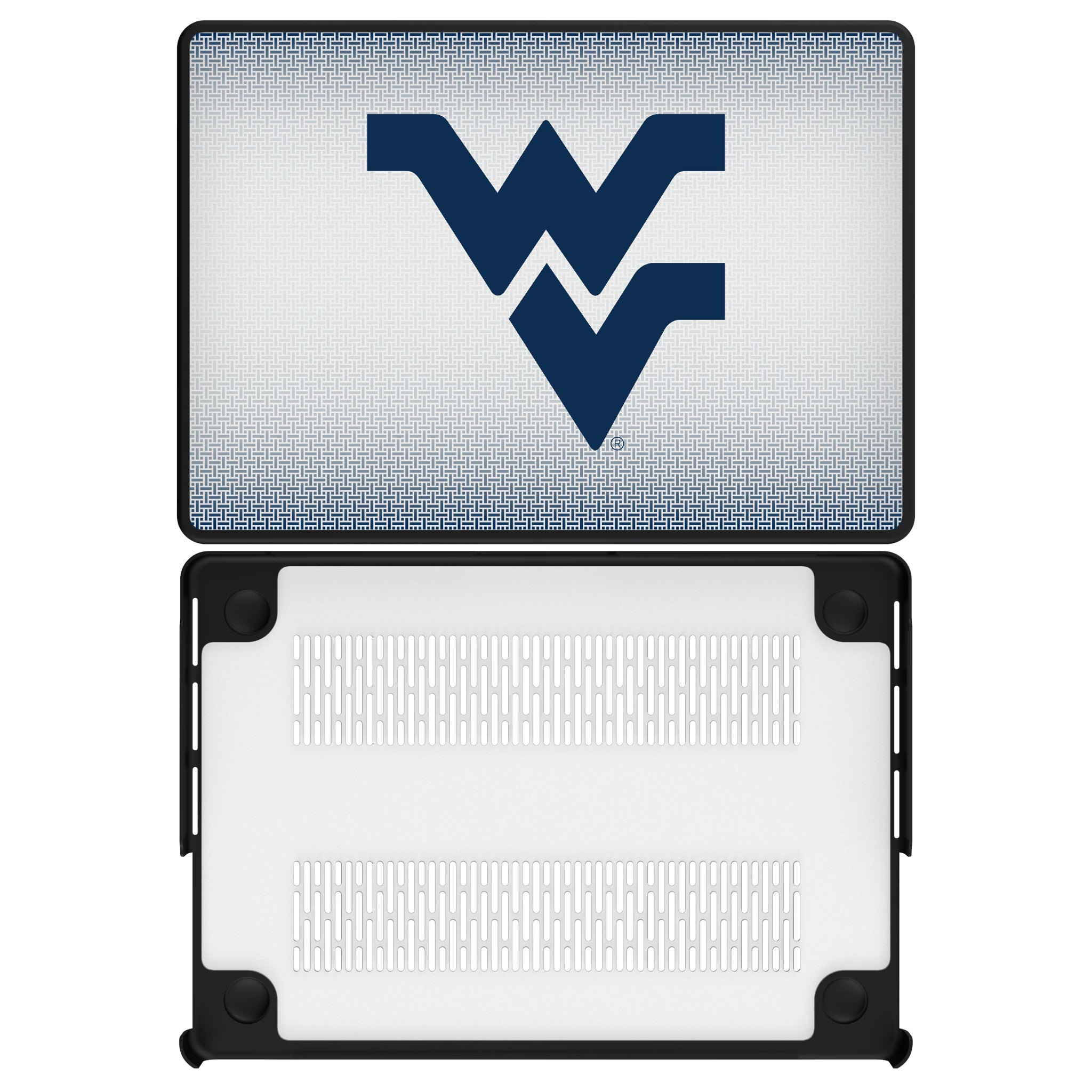 West Virginia University Mountaineers Linen MacBook Laptop Case for Apple MacBook#Device_MacBook Pro (14-inch, 2021) / MacBook Pro (14-inch, 2023) / MacBook Pro (14-inch, 2024)
