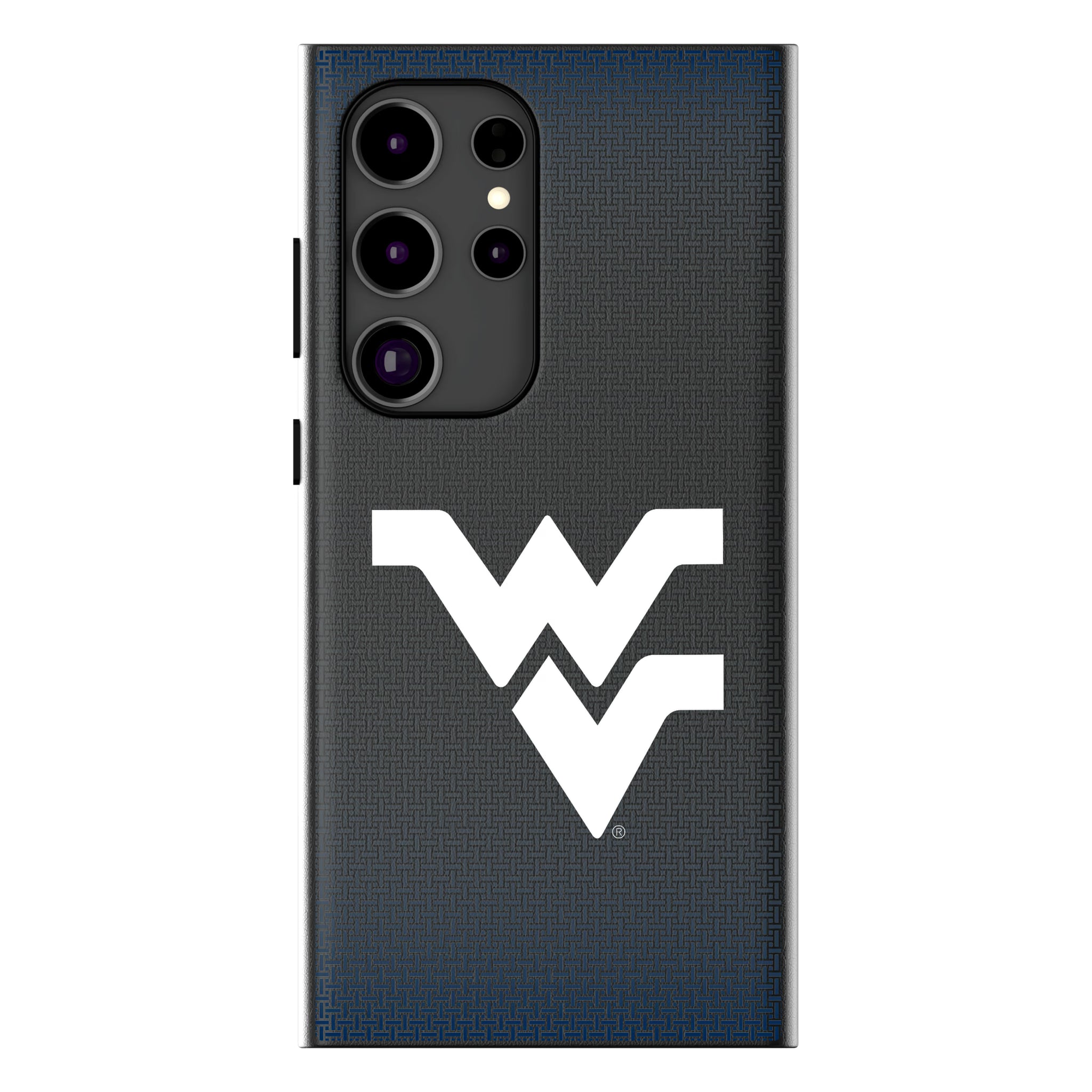 West Virginia University Mountaineers Linen Galaxy MagSafe Compatible Phone Case for Samsung Galaxy