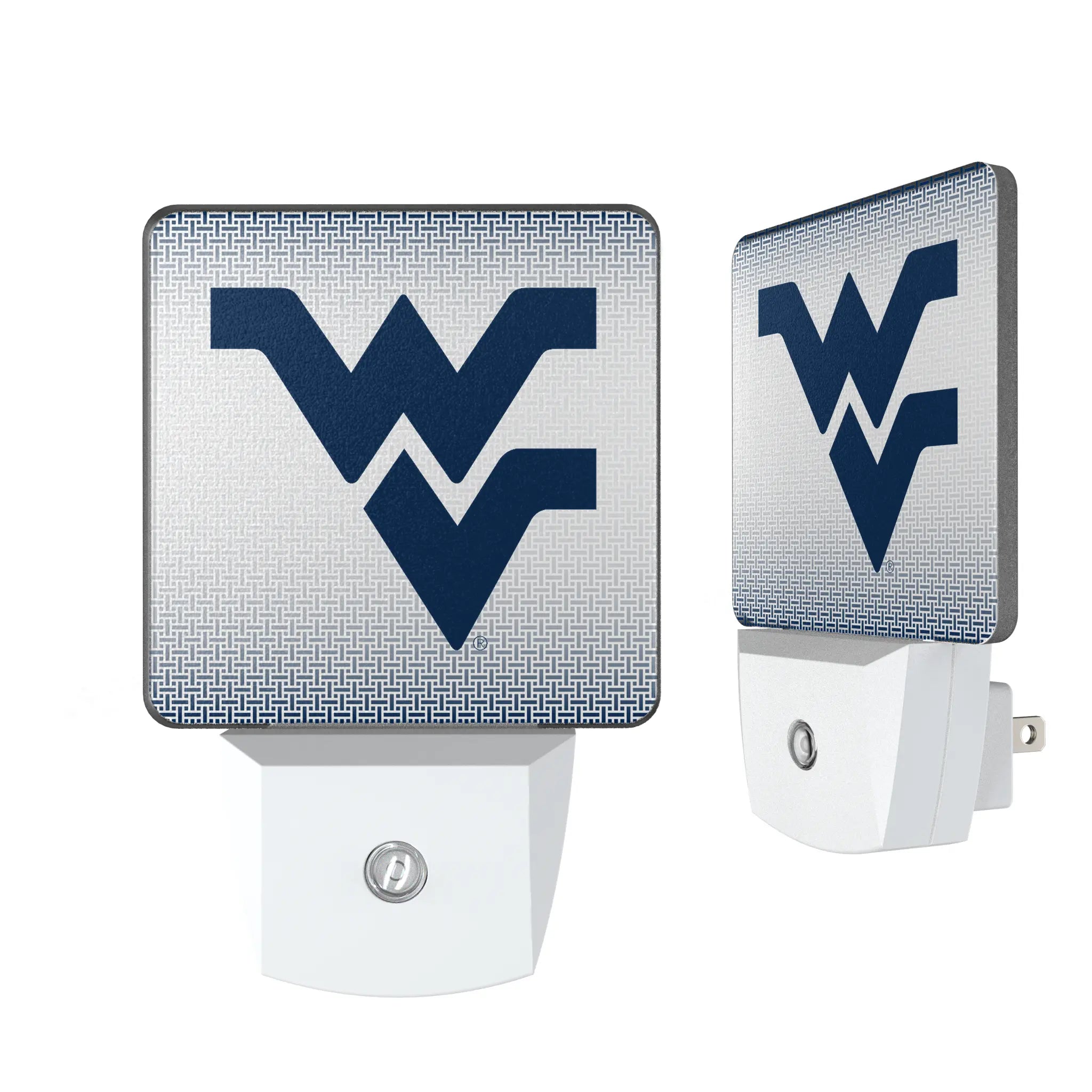 West Virginia University Mountaineers Linen Night Light 2-Pack