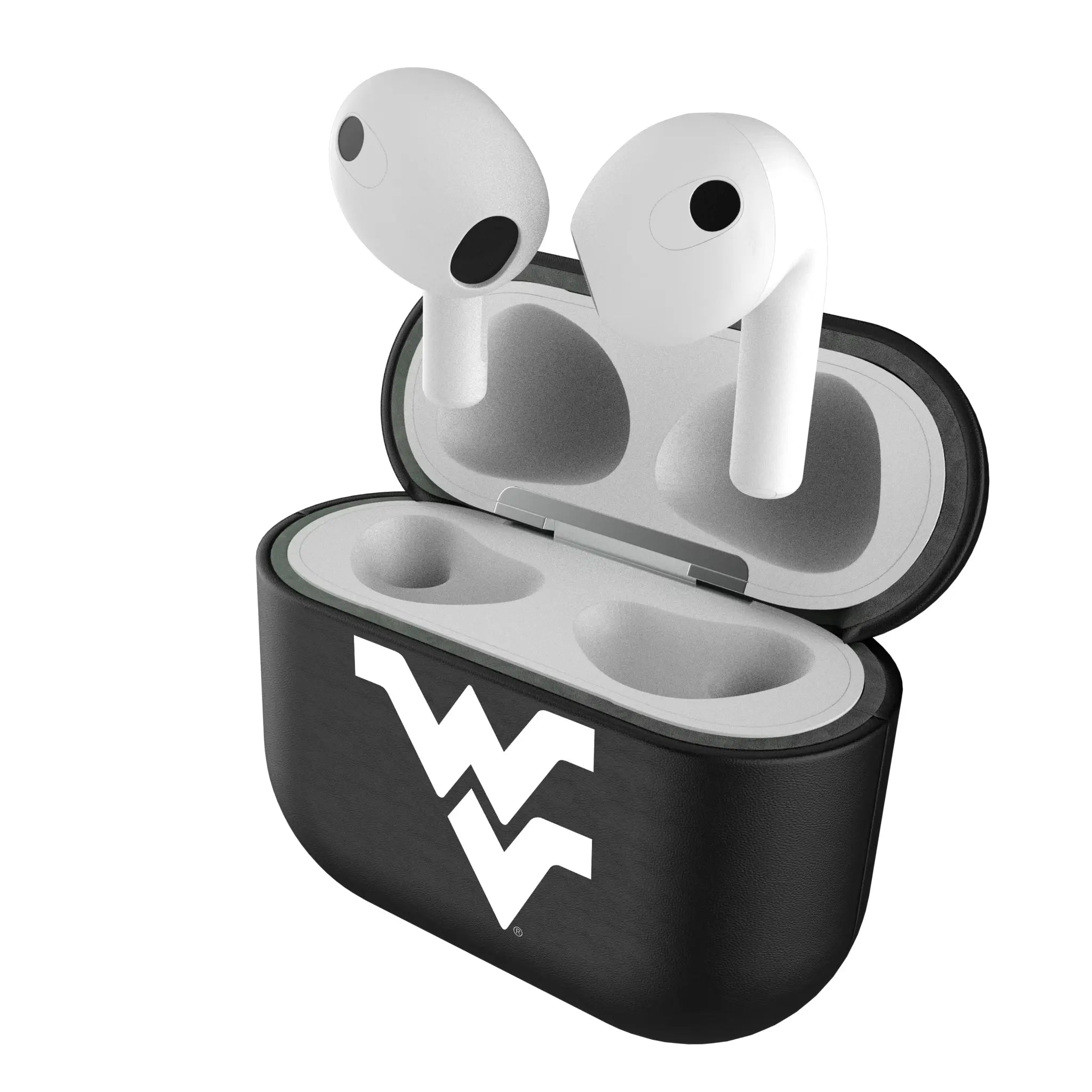 West Virginia University Mountaineers Personalized Insignia AirPods AirPod Case Cover#Device_AirPods 3rd Gen