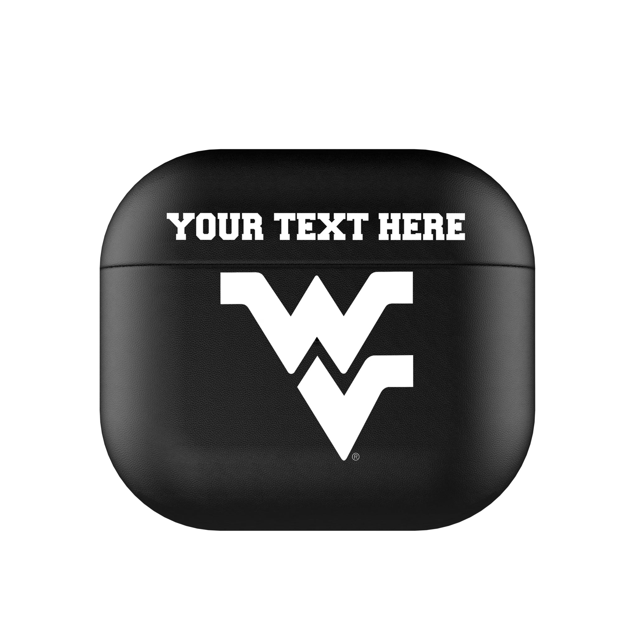 West Virginia University Mountaineers Personalized Insignia AirPods AirPod Case Cover#Device_AirPods 3rd Gen