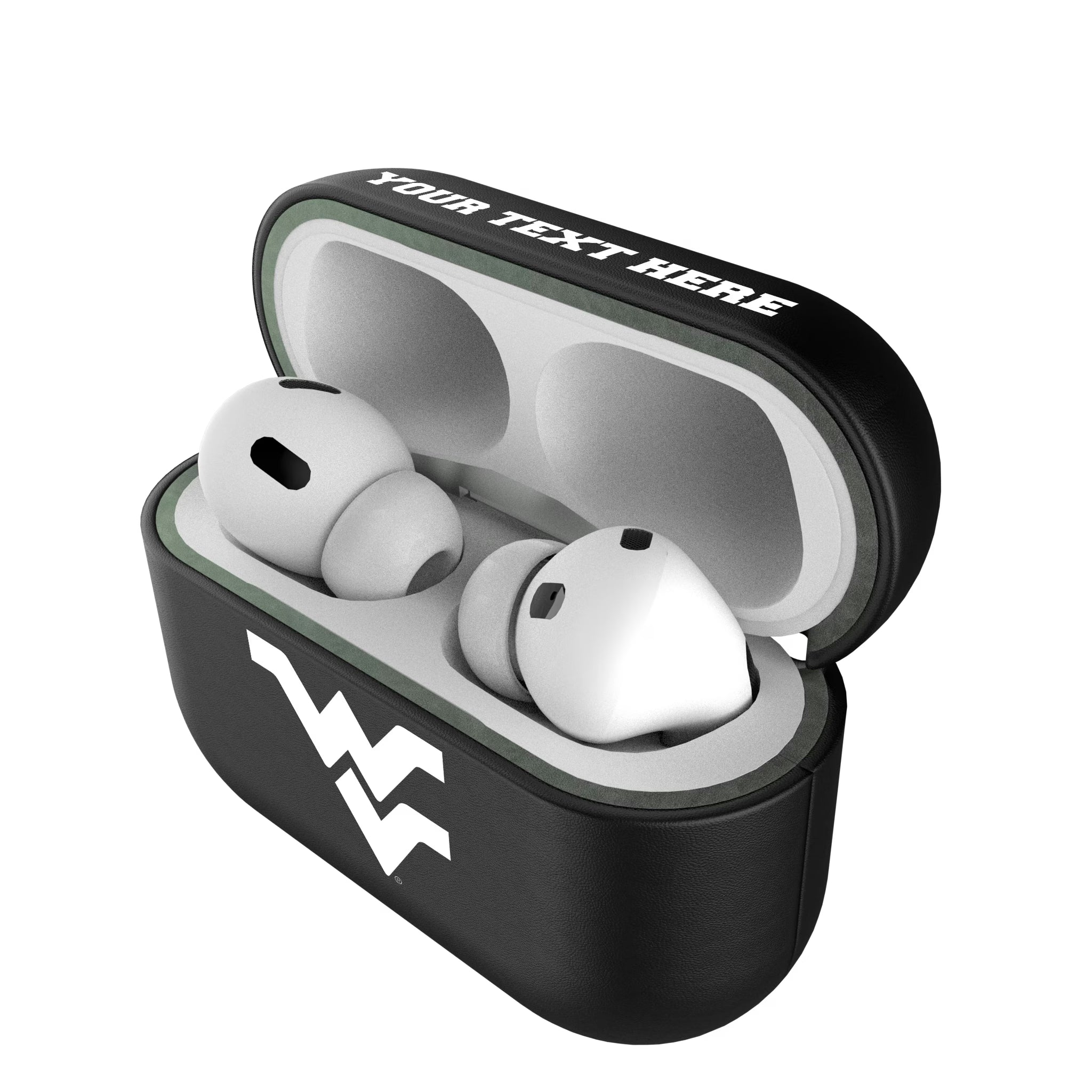 West Virginia University Mountaineers Personalized Insignia AirPods AirPod Case Cover#Device_AirPods Pro 1st Gen