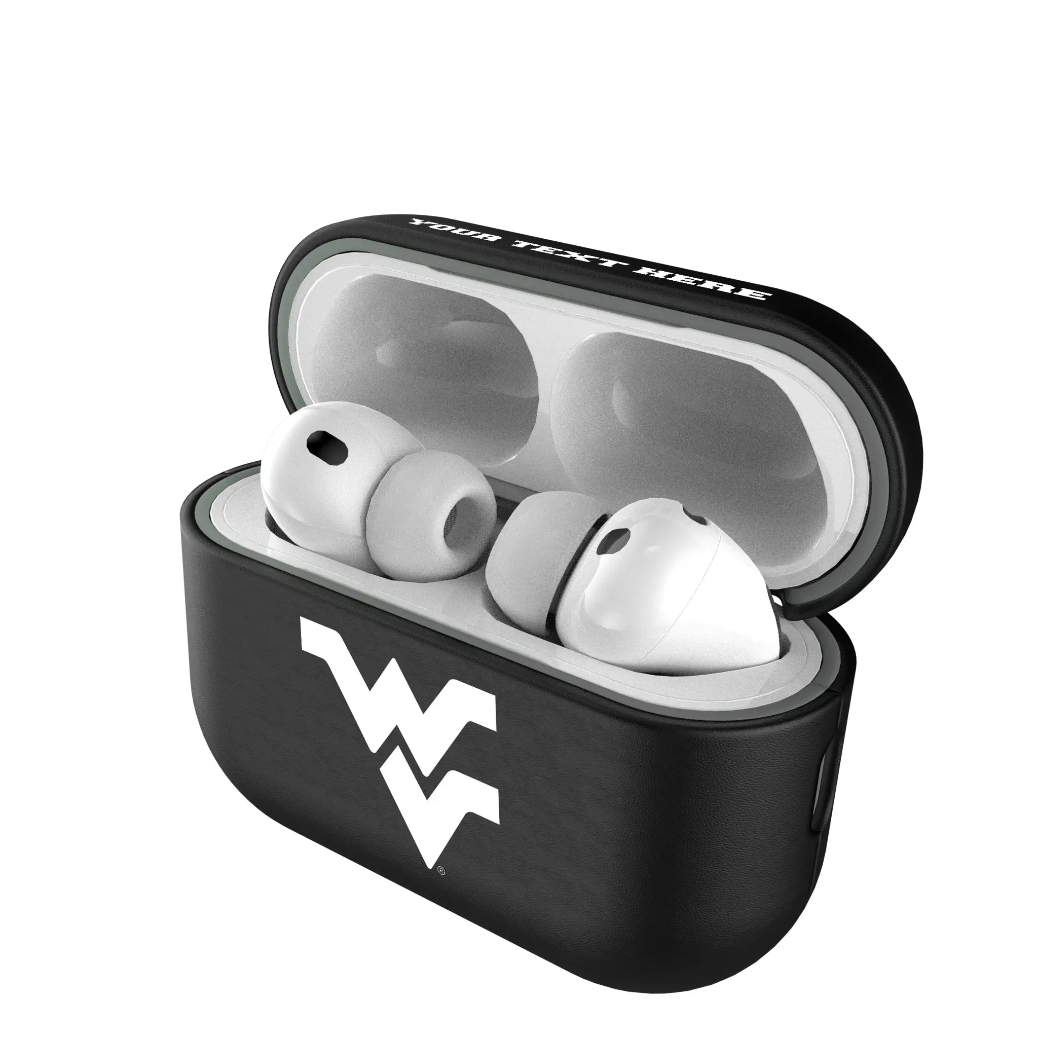 West Virginia University Mountaineers Personalized Insignia AirPods AirPod Case Cover#Device_AirPods Pro 3