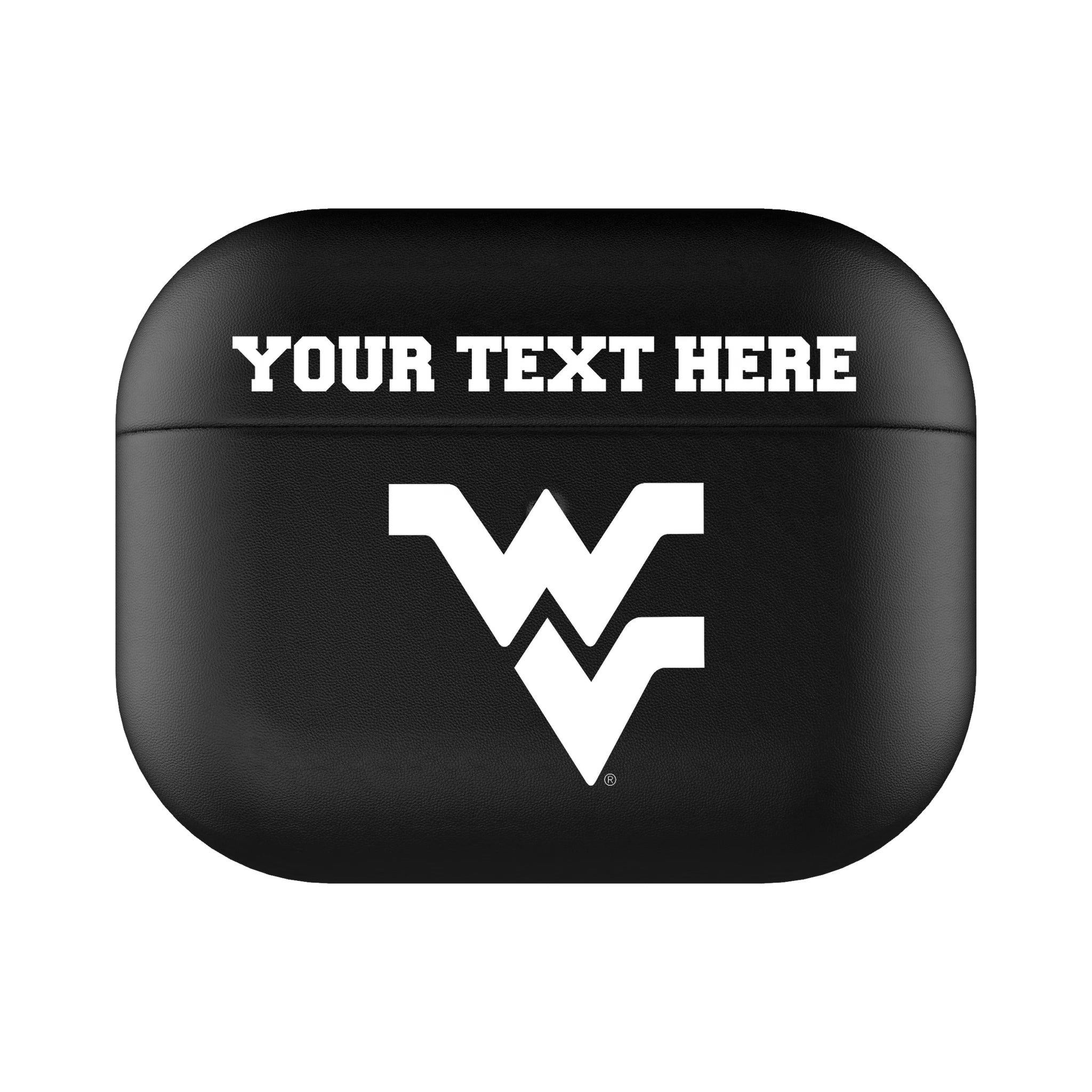 West Virginia University Mountaineers Personalized Insignia AirPods AirPod Case Cover#Device_AirPods Pro 3