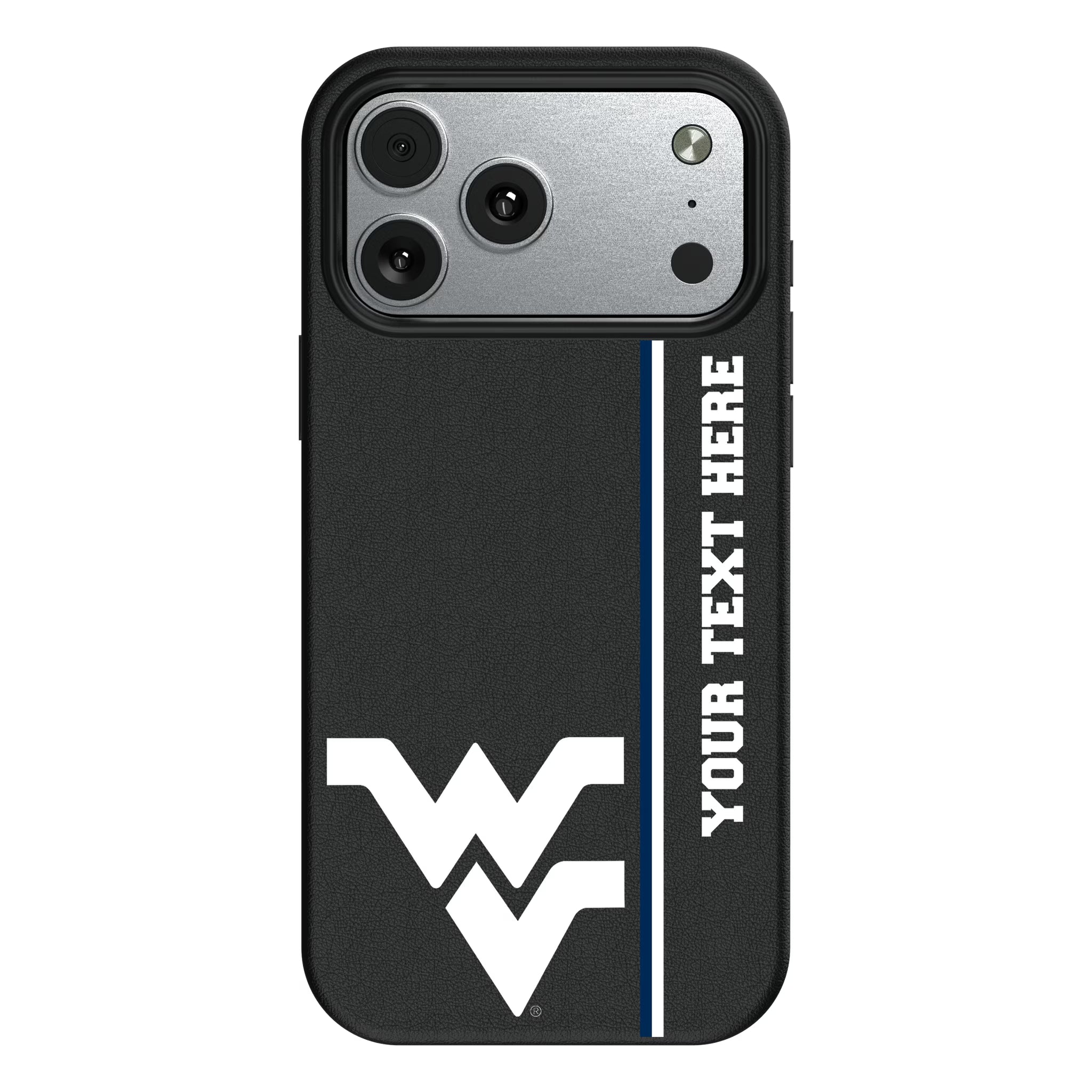 West Virginia University Mountaineers Personalized Sidebard iPhone MagSafe Compatible Phone Case for Apple iPhone#Device_iPhone 17 Pro Max