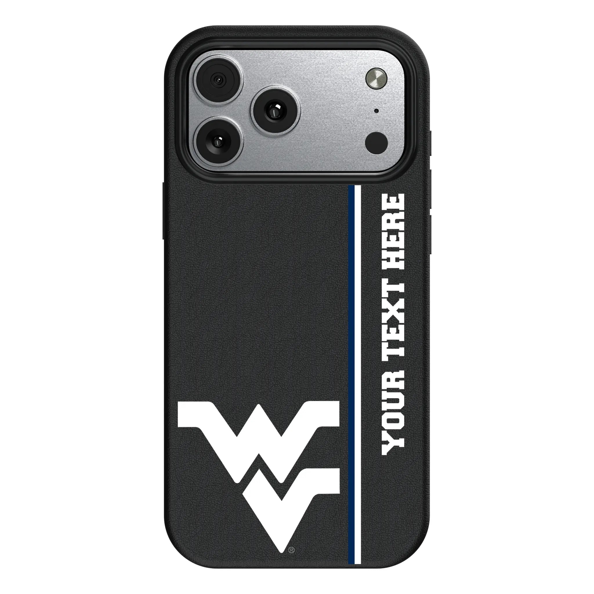 West Virginia University Mountaineers Personalized Sidebard iPhone MagSafe Compatible Phone Case for Apple iPhone#Device_iPhone 17 Pro Max