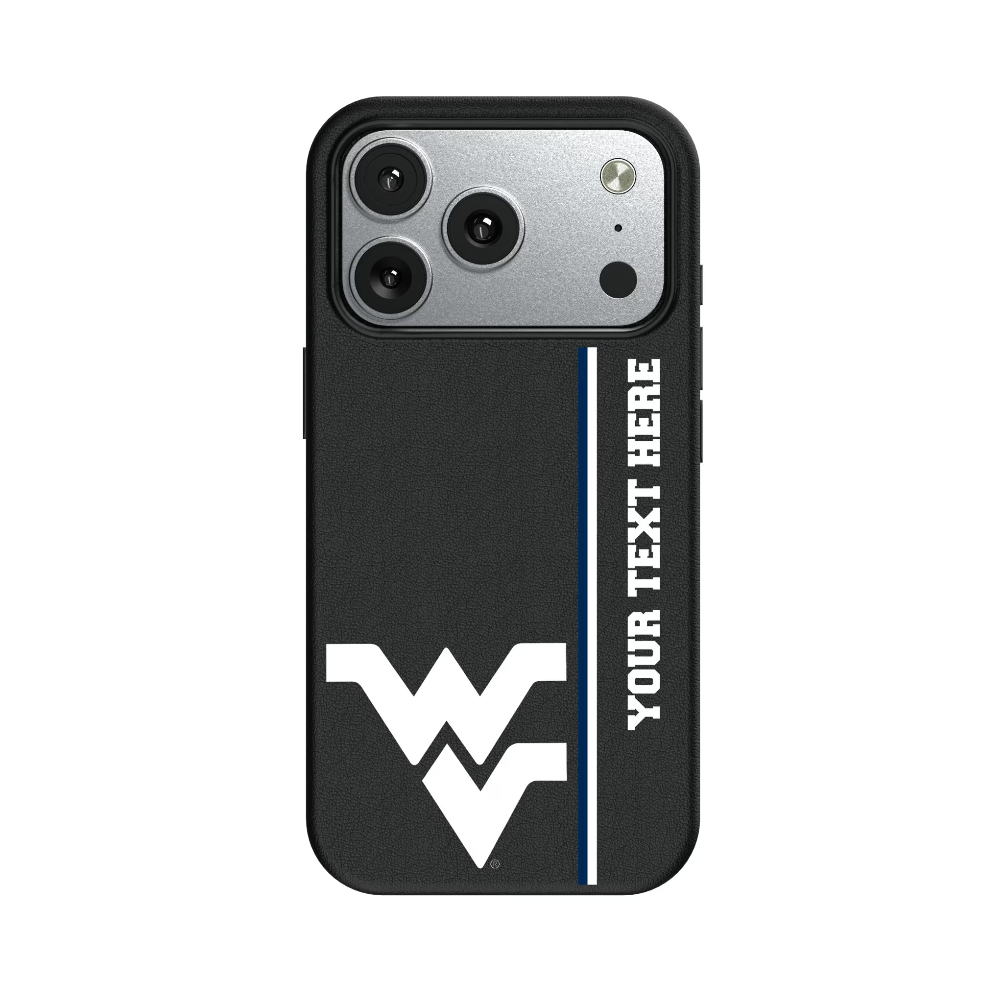 West Virginia University Mountaineers Personalized Sidebard iPhone MagSafe Compatible Phone Case for Apple iPhone#Device_iPhone 17 Pro