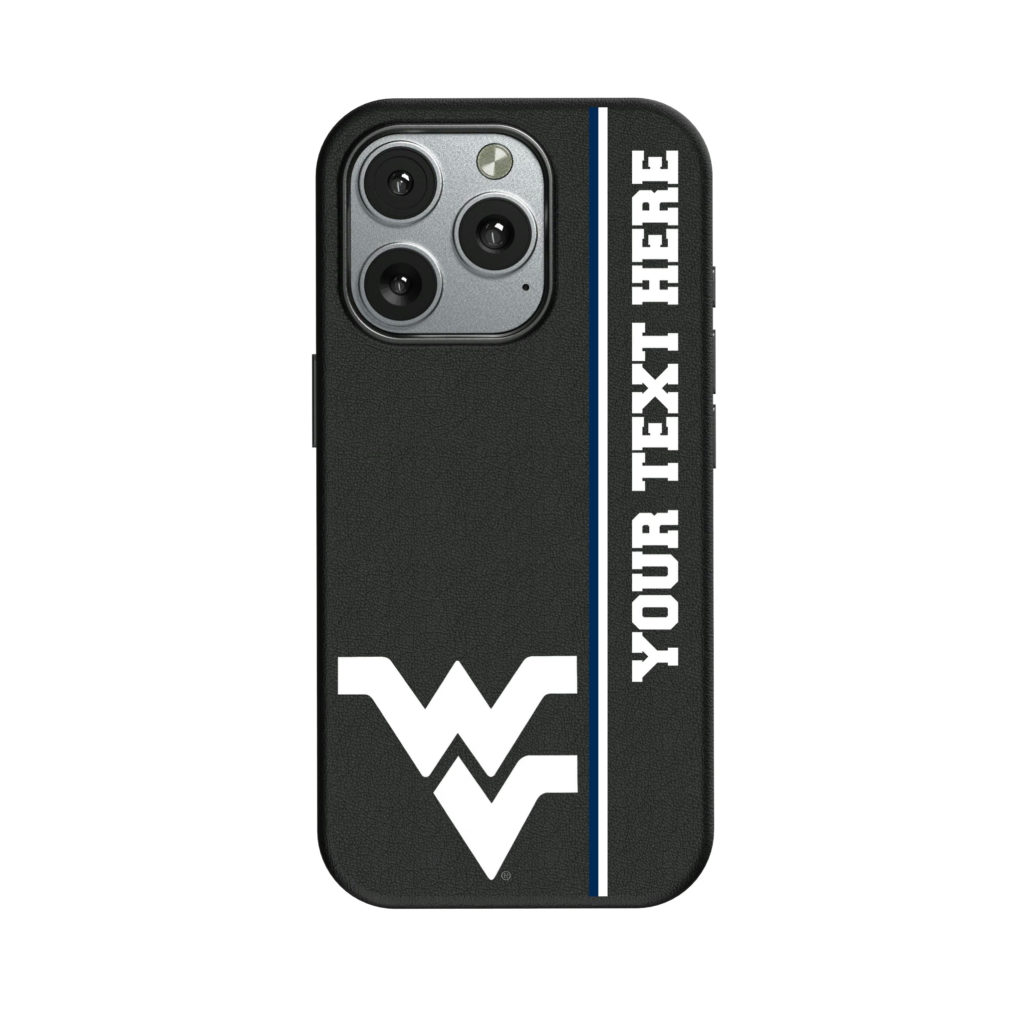 West Virginia University Mountaineers Personalized Sidebard iPhone MagSafe Compatible Phone Case for Apple iPhone