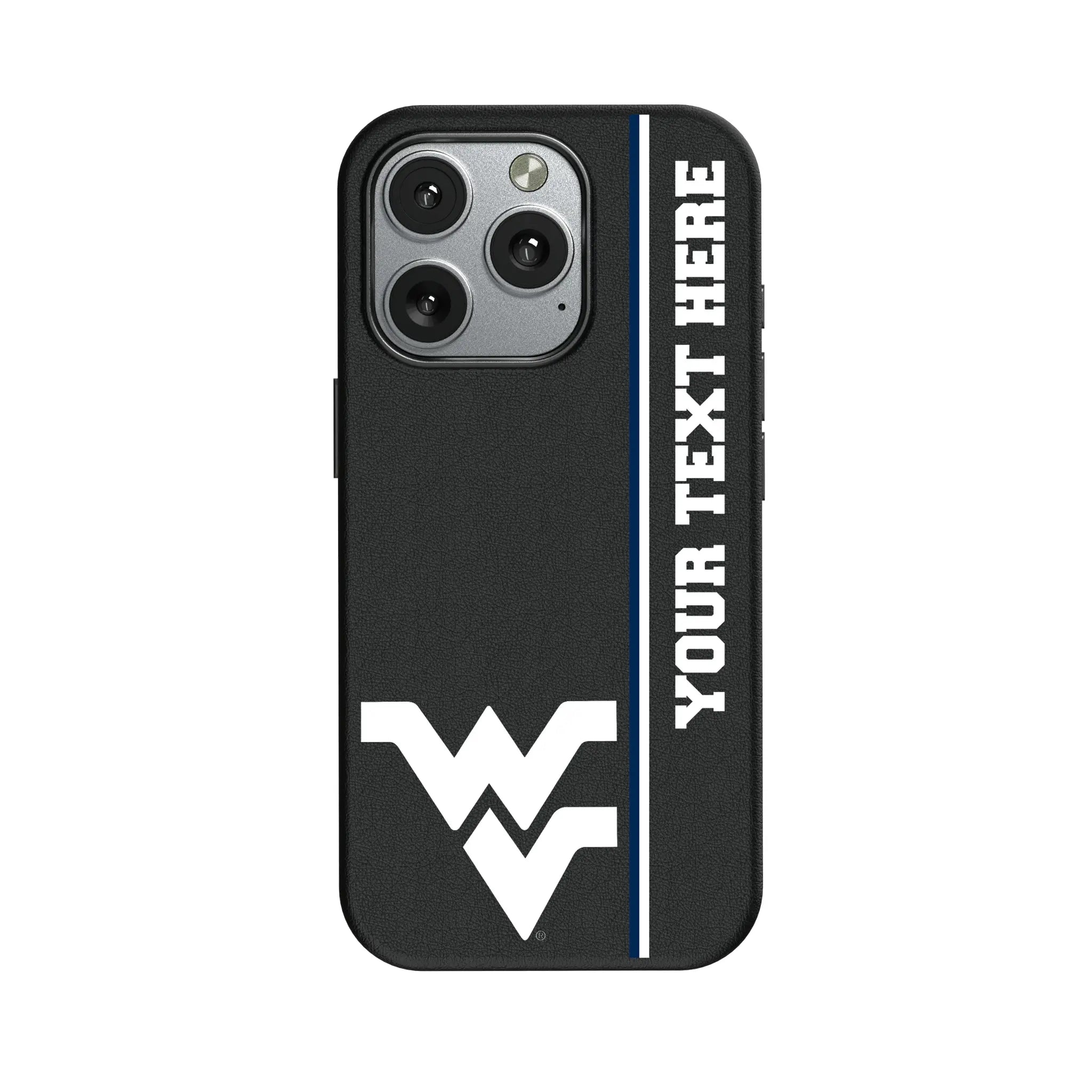 West Virginia University Mountaineers Personalized Sidebard iPhone MagSafe Compatible Phone Case for Apple iPhone