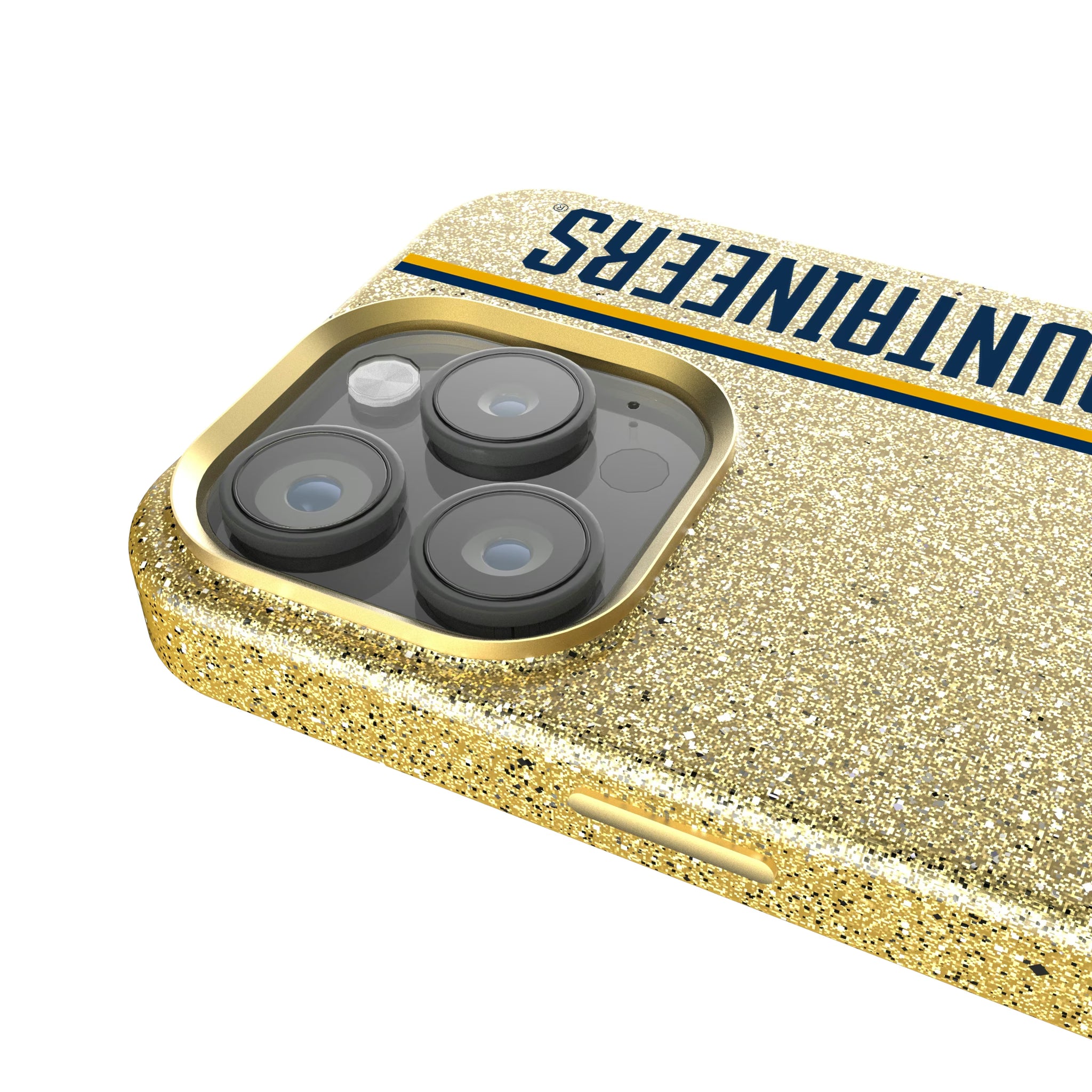 West Virginia University Mountaineers Sidebar iPhone Bling Phone Case for Apple iPhone - Detail
