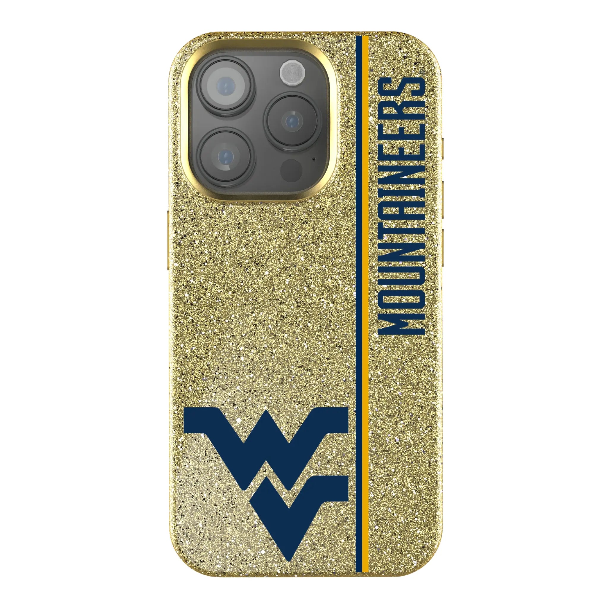 West Virginia University Mountaineers Sidebar iPhone Bling Phone Case for Apple iPhone