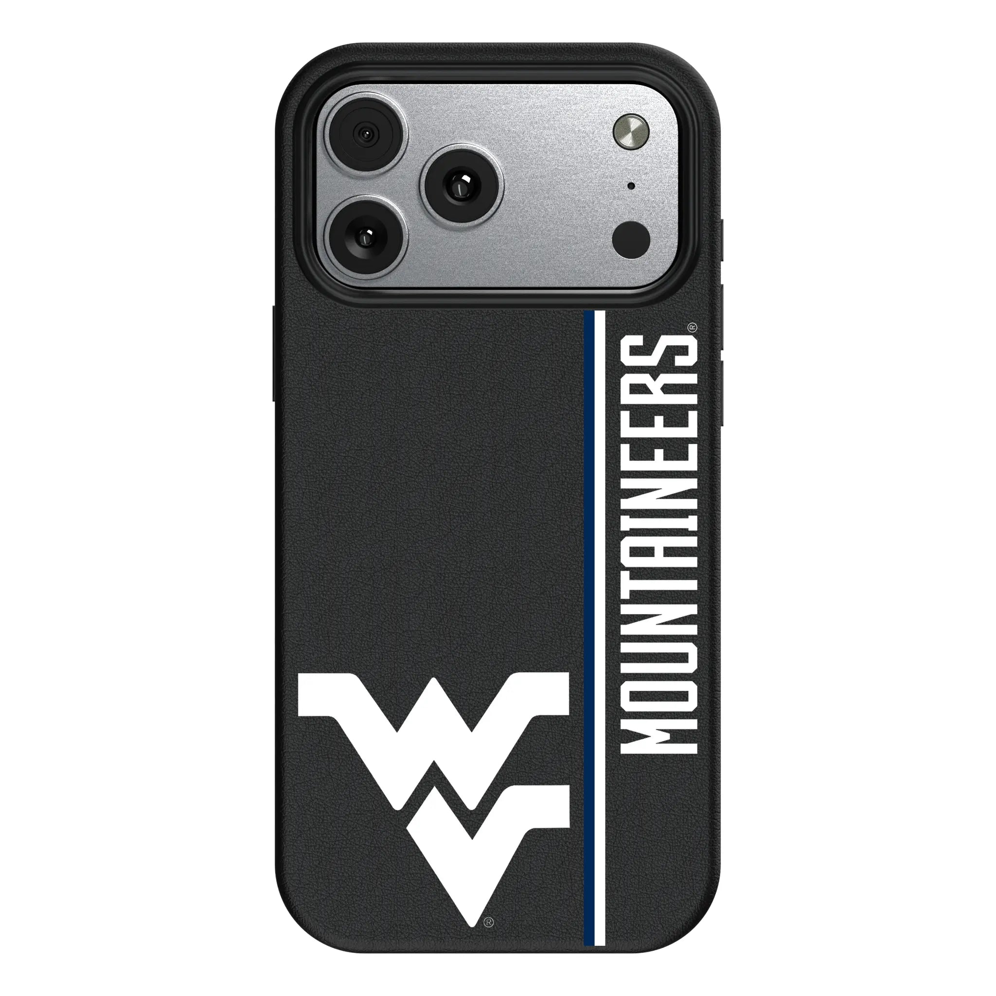 West Virginia University Mountaineers Sidebar iPhone MagSafe Compatible Phone Case for Apple iPhone#Device_iPhone 17 Pro Max