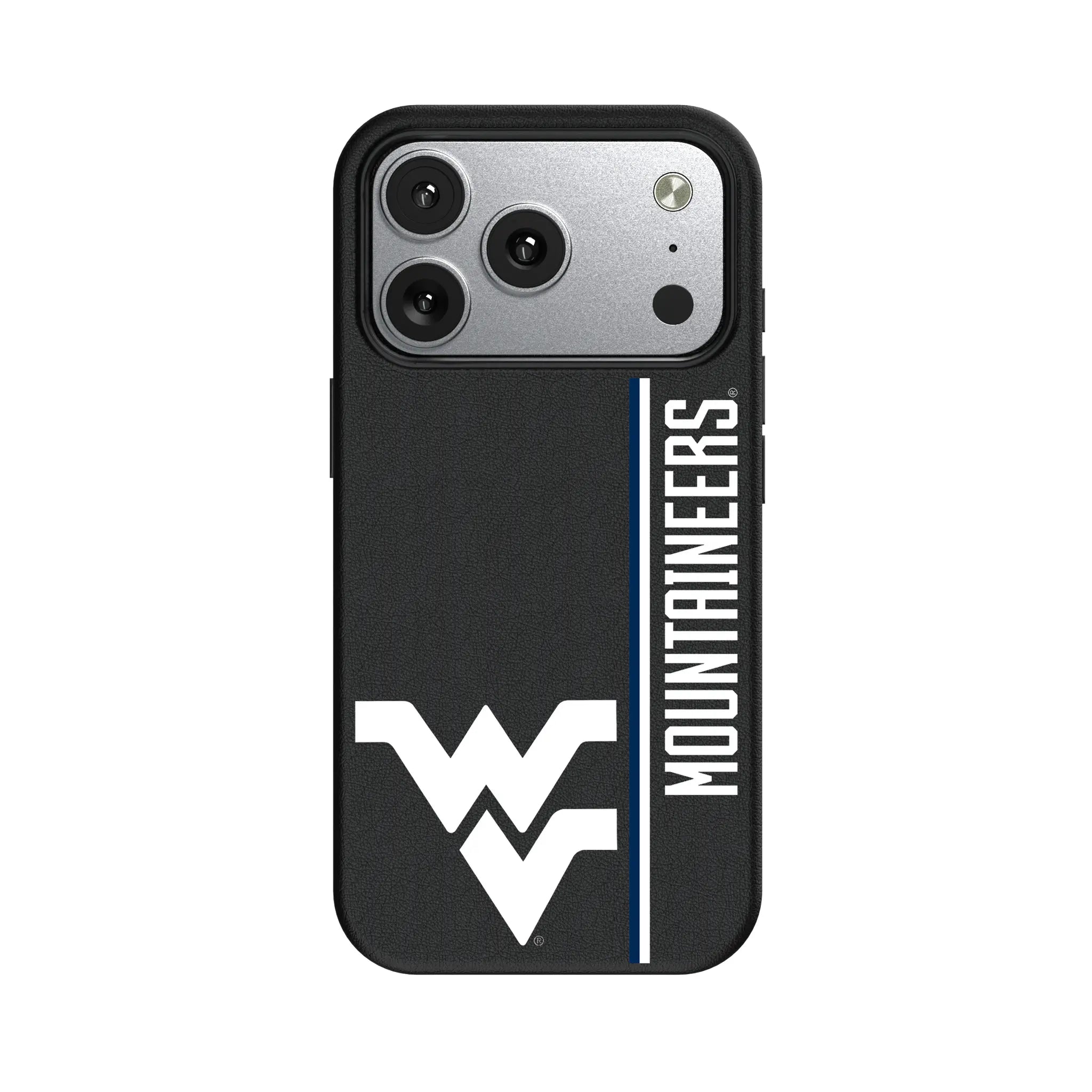 West Virginia University Mountaineers Sidebar iPhone MagSafe Compatible Phone Case for Apple iPhone#Device_iPhone 17 Pro