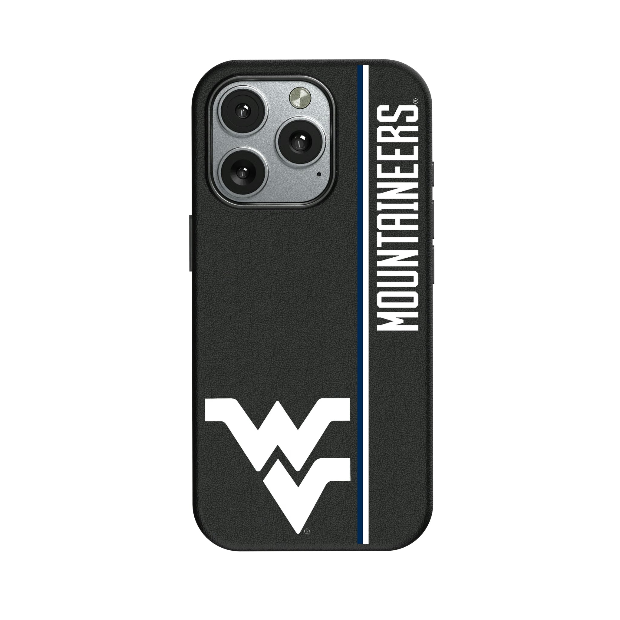 West Virginia University Mountaineers Sidebar iPhone MagSafe Compatible Phone Case for Apple iPhone