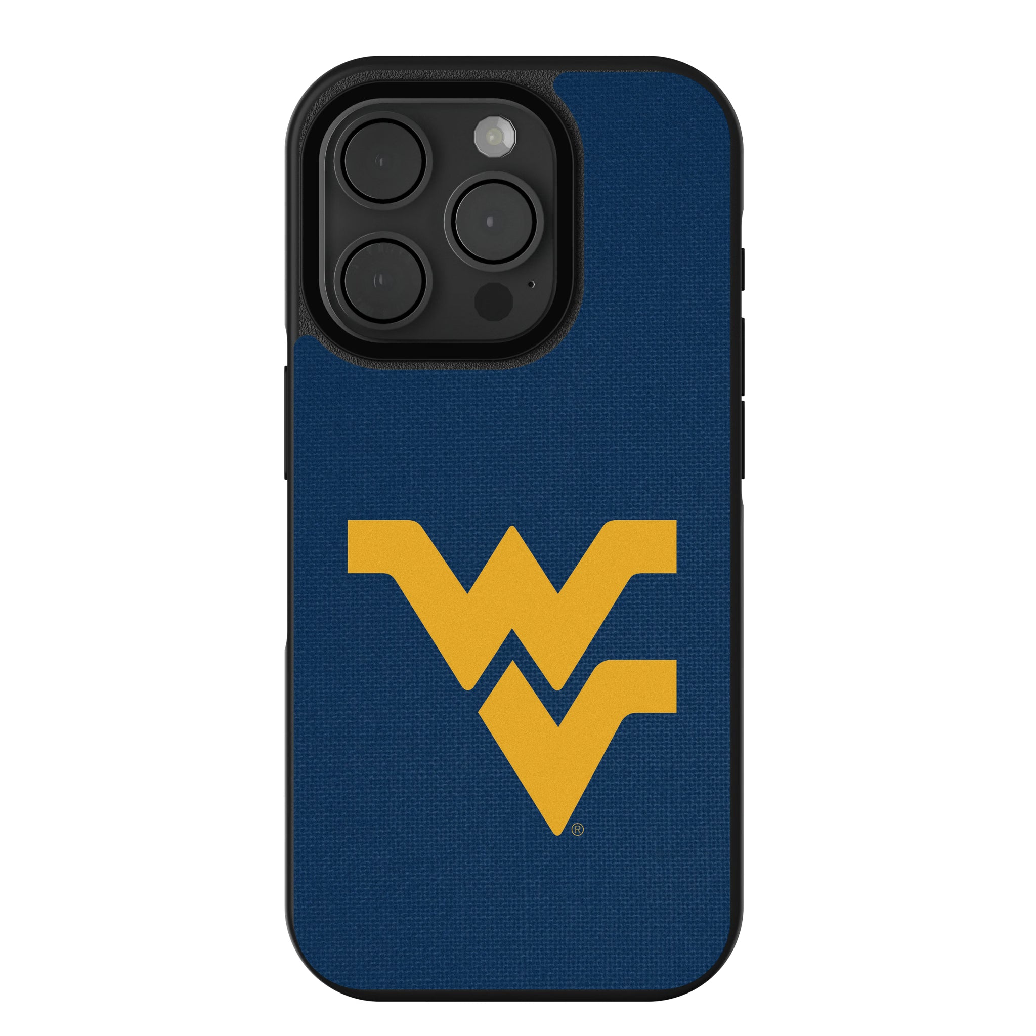 West Virginia University Mountaineers Solid iPhone Bump Phone Case for Apple iPhone