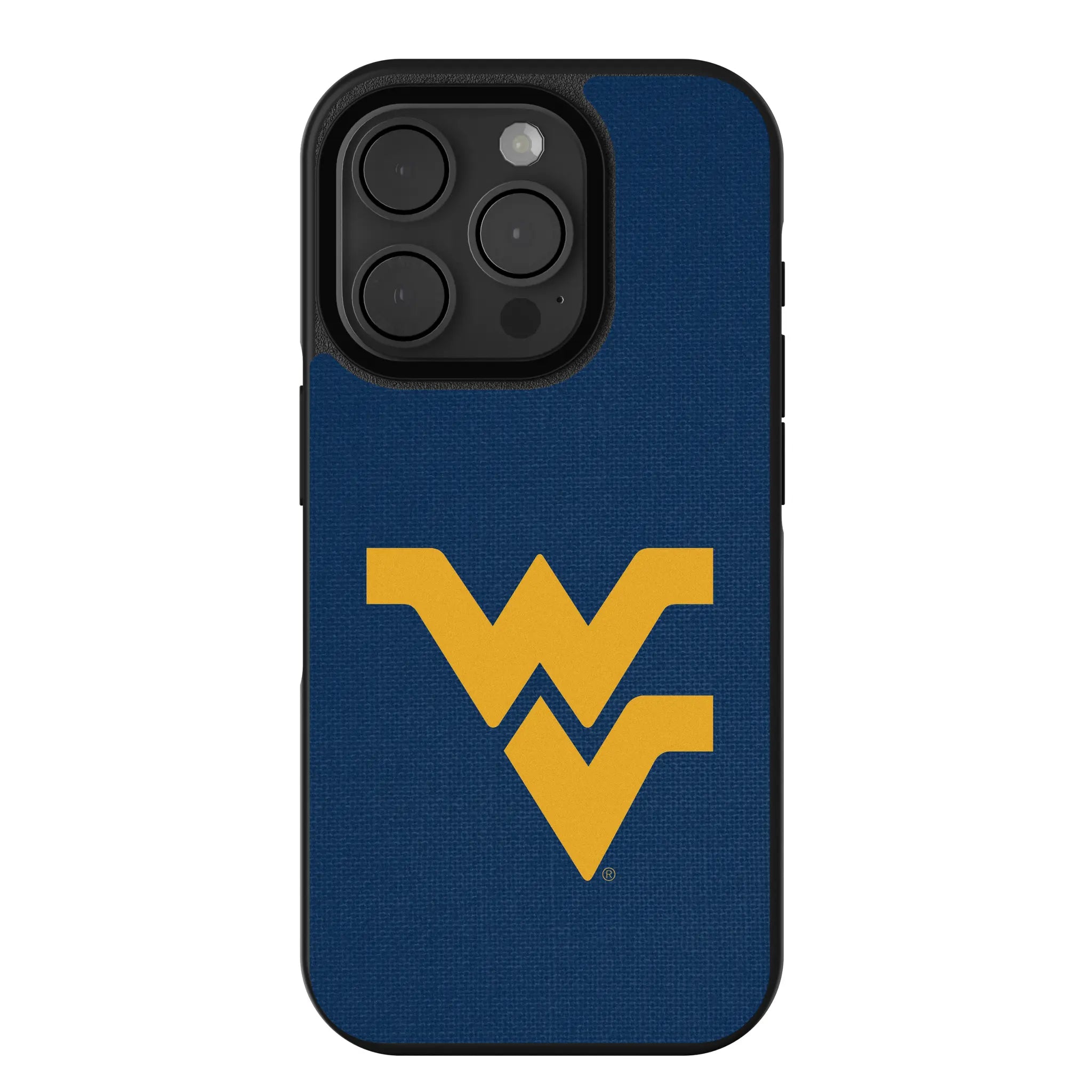 West Virginia University Mountaineers Solid iPhone Bump Phone Case for Apple iPhone