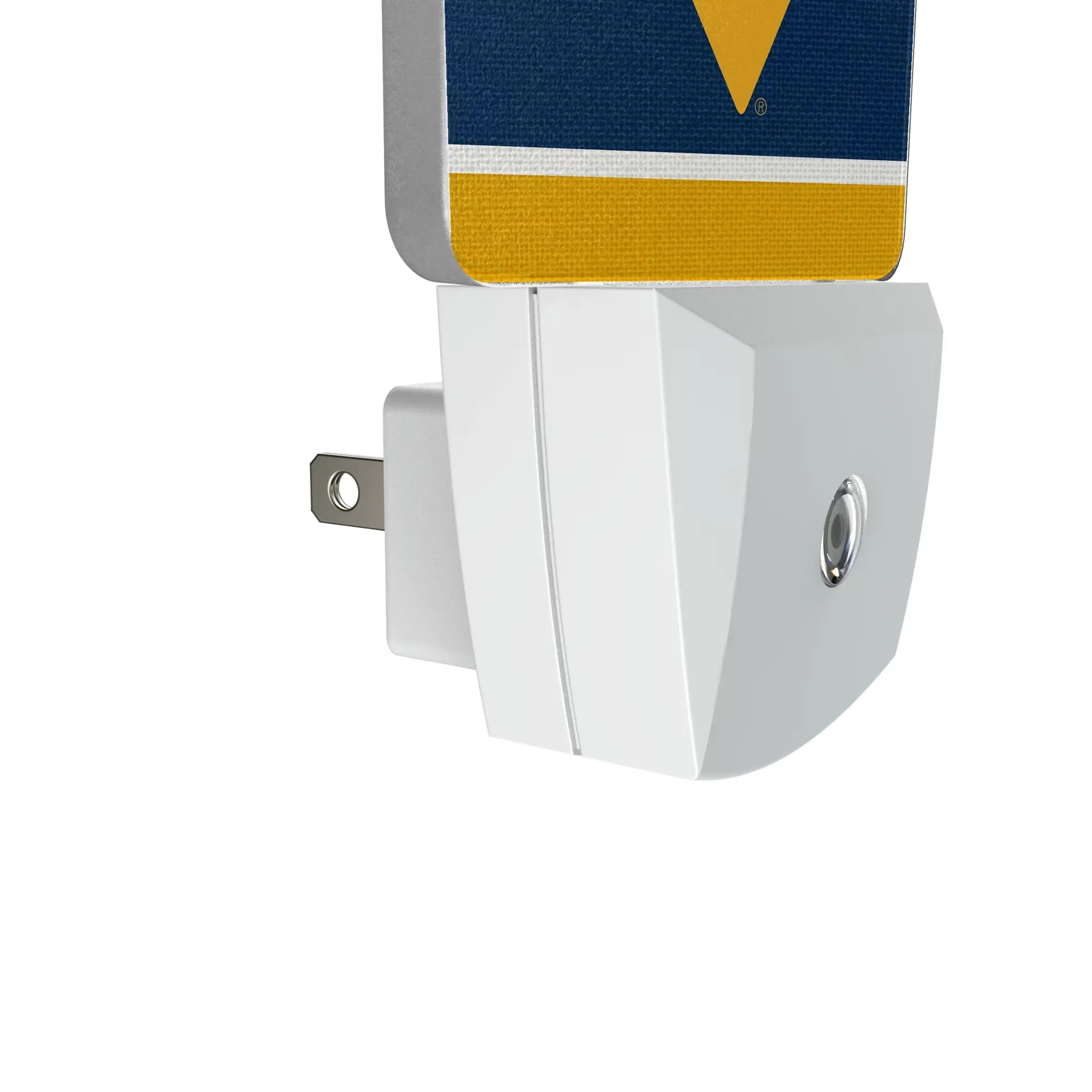 West Virginia University Mountaineers Stripe Night Light 2-Pack - Detail