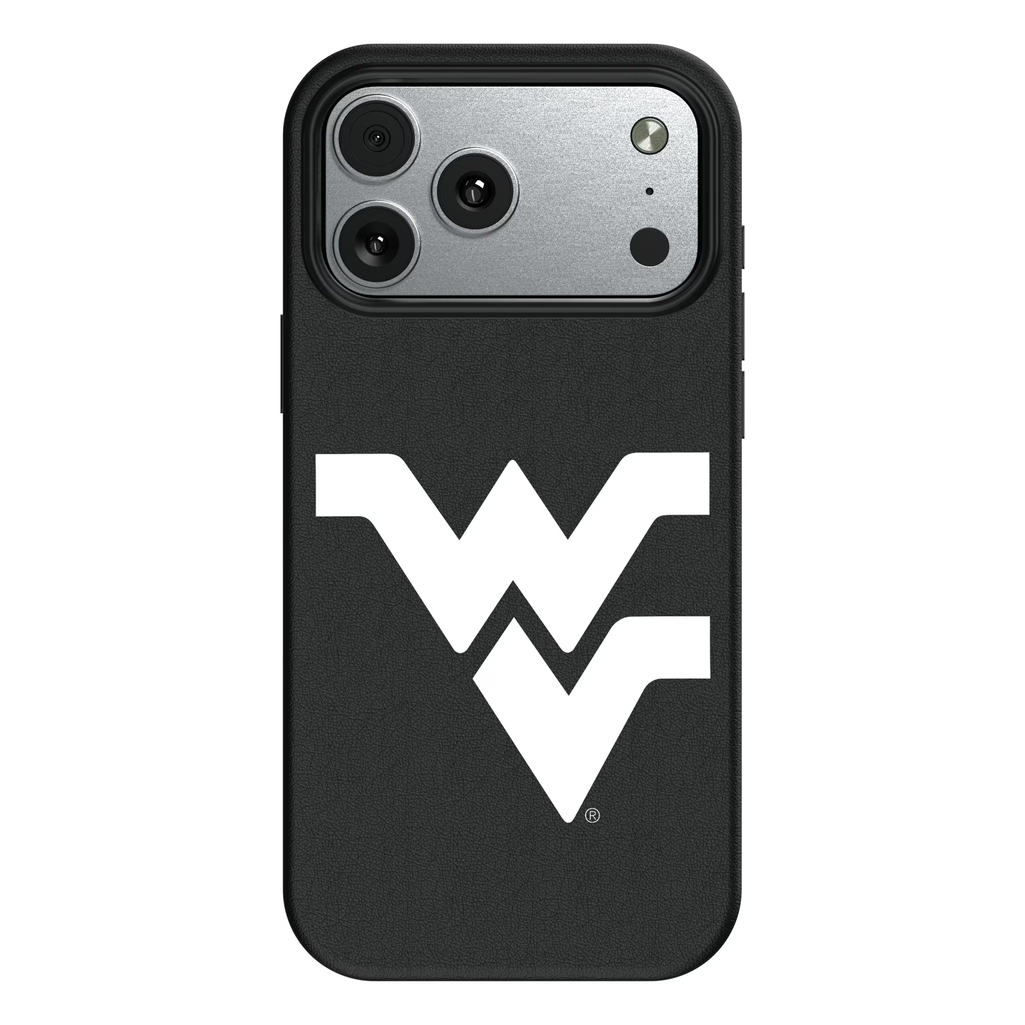 West Virginia University Mountaineers Text Backdrop iPhone MagSafe Compatible Phone Case for Apple iPhone#Device_iPhone 17 Pro Max