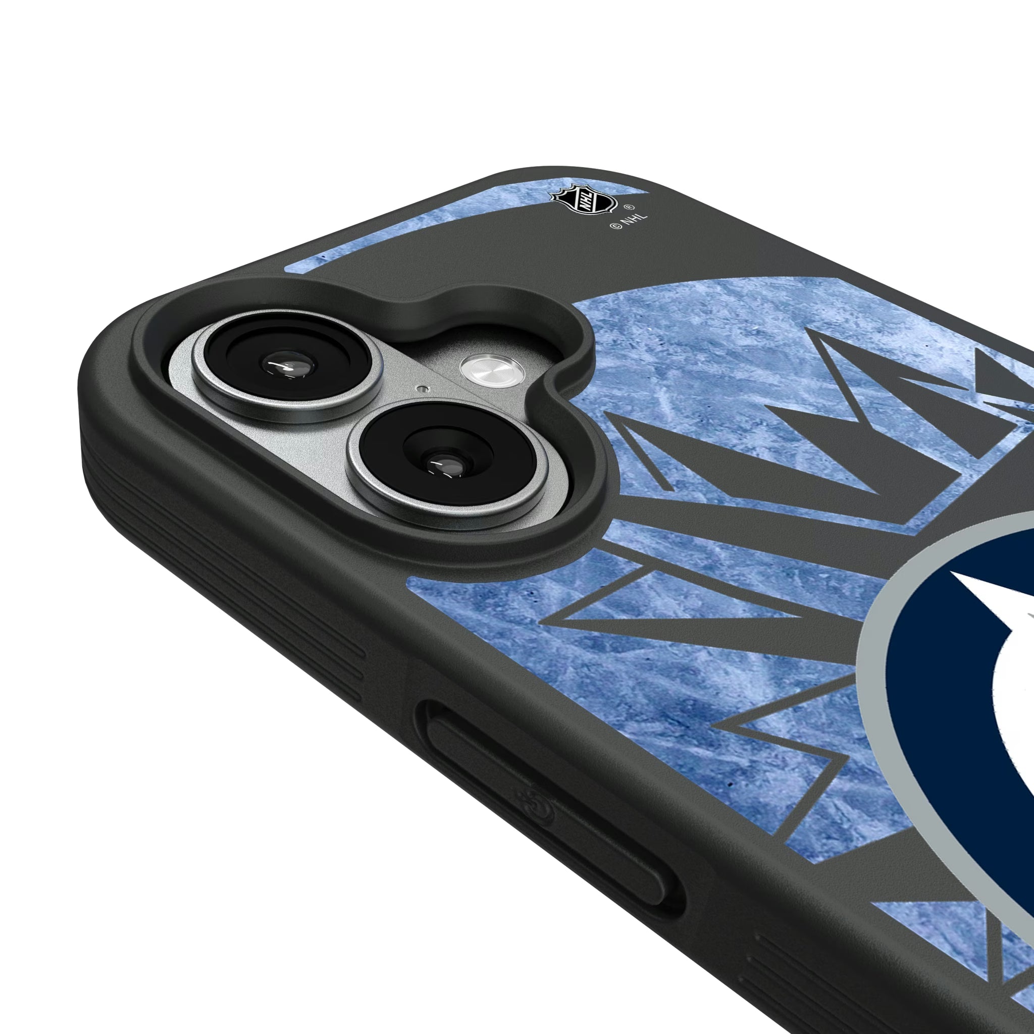 Winnipeg Jets Ice Tilt iPhone Bump Phone Case for Apple iPhone - Detail#Device_iPhone 17