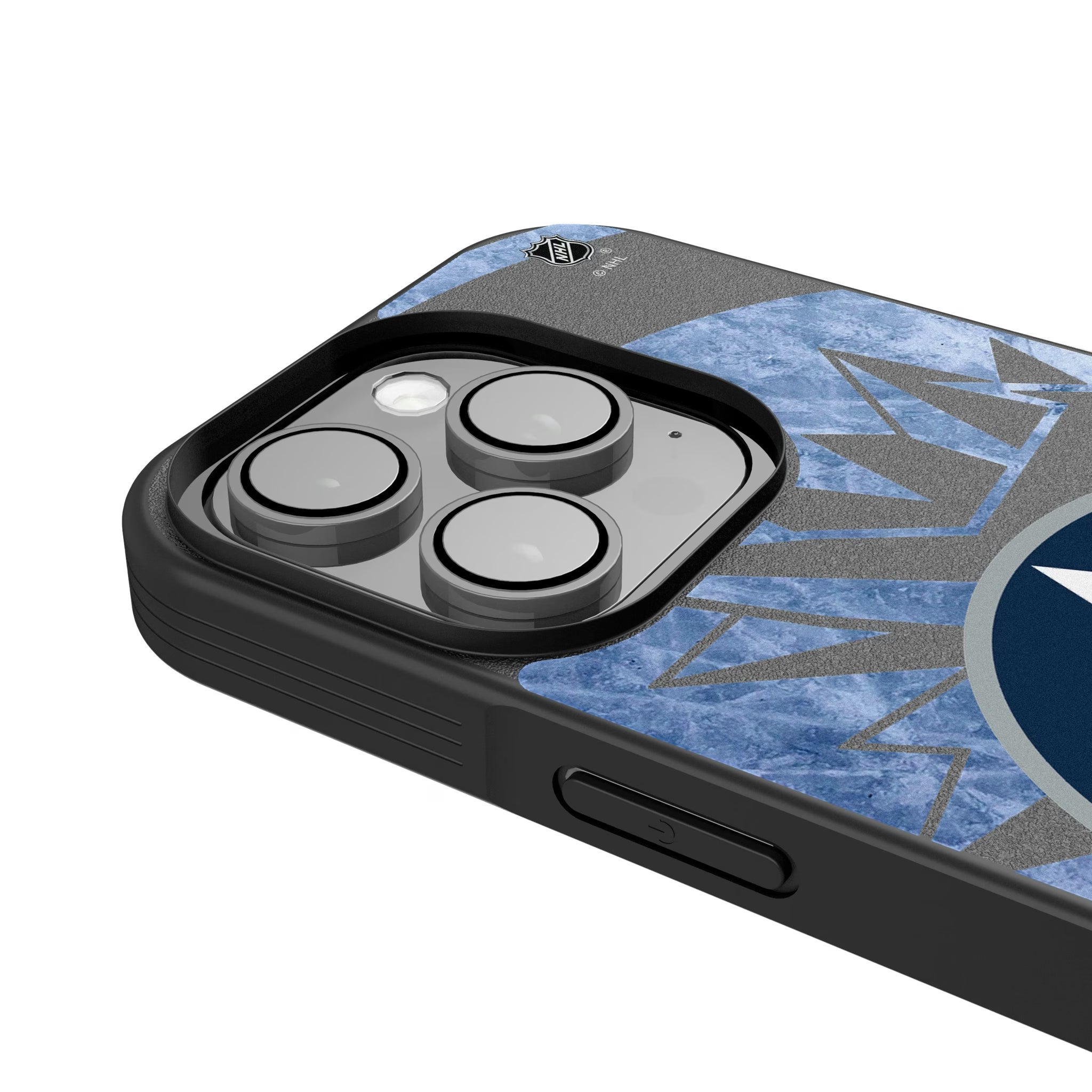 Winnipeg Jets Ice Tilt iPhone Bump Phone Case for Apple iPhone - Detail