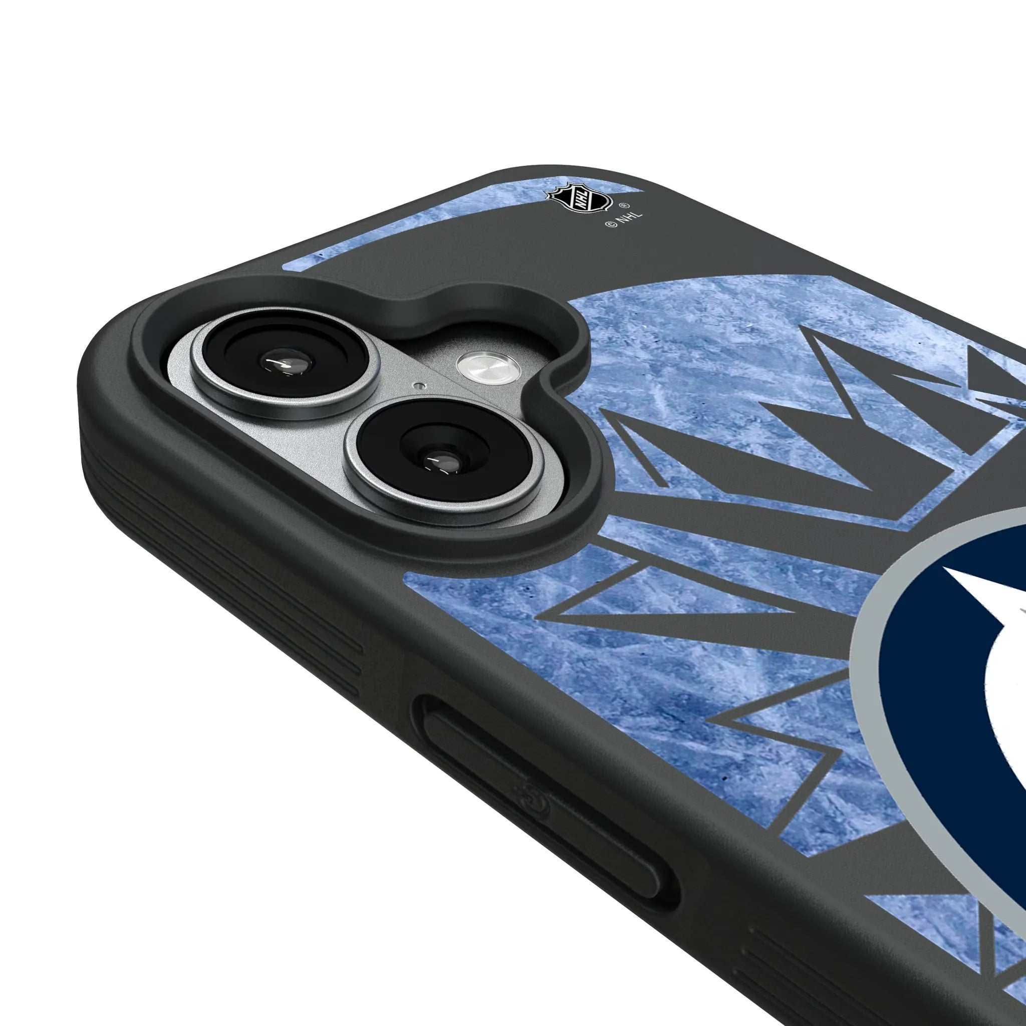 Winnipeg Jets Ice Tilt iPhone Bump Phone Case for Apple iPhone - Detail#Device_iPhone 17