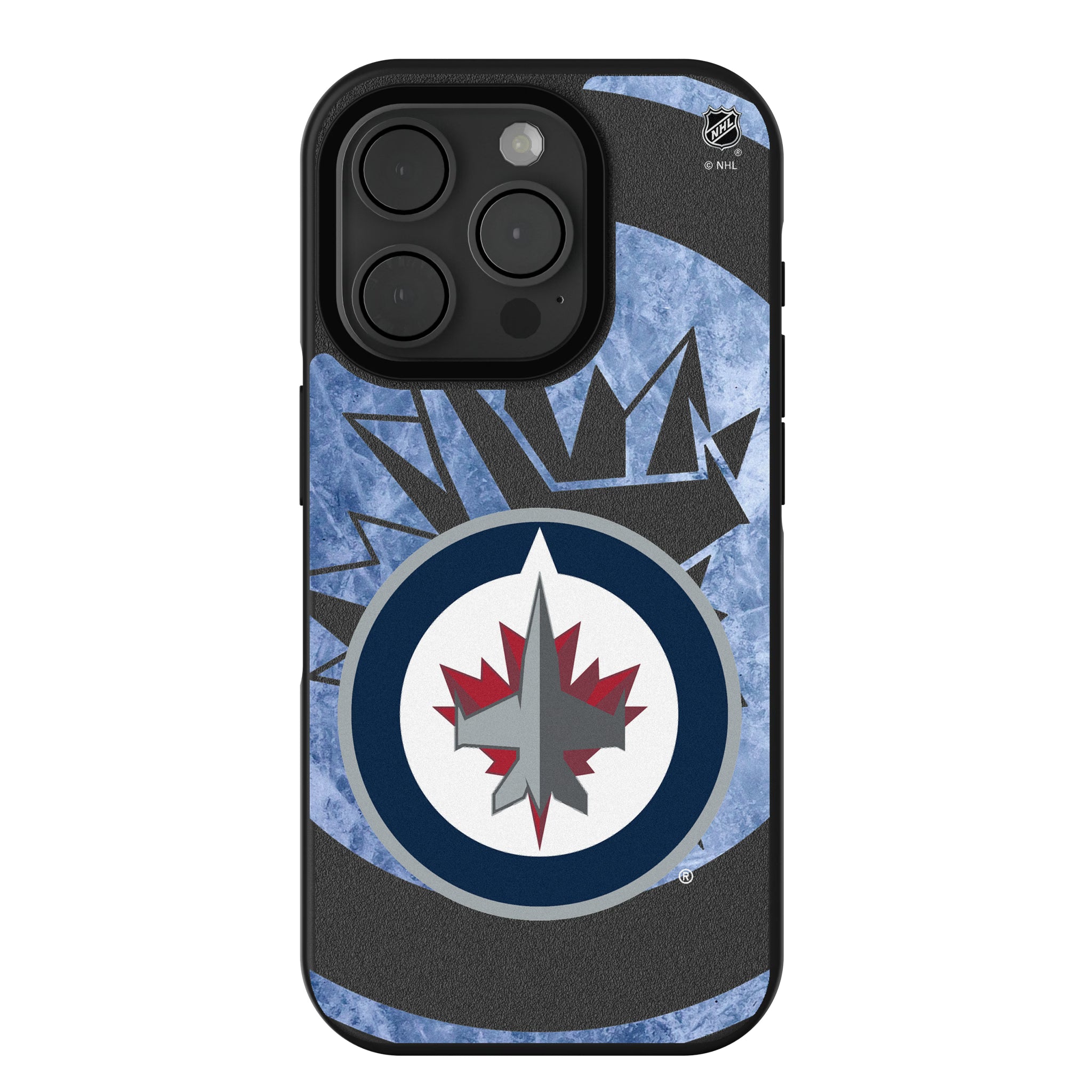 Winnipeg Jets Ice Tilt iPhone Bump Phone Case for Apple iPhone