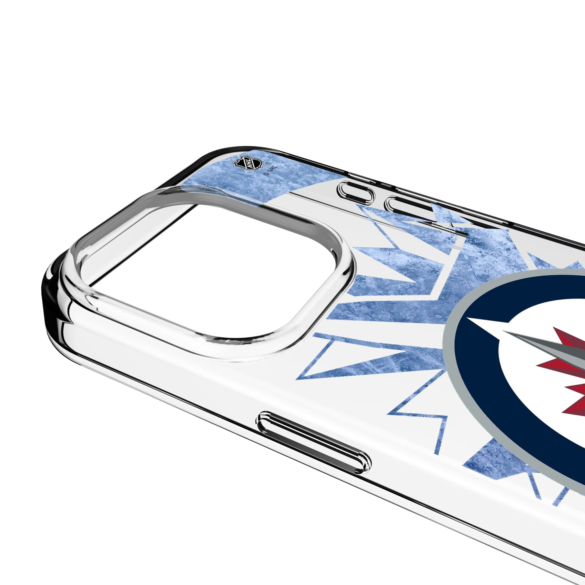 Winnipeg Jets Ice Tilt iPhone Clear Phone Case for Apple iPhone - Detail