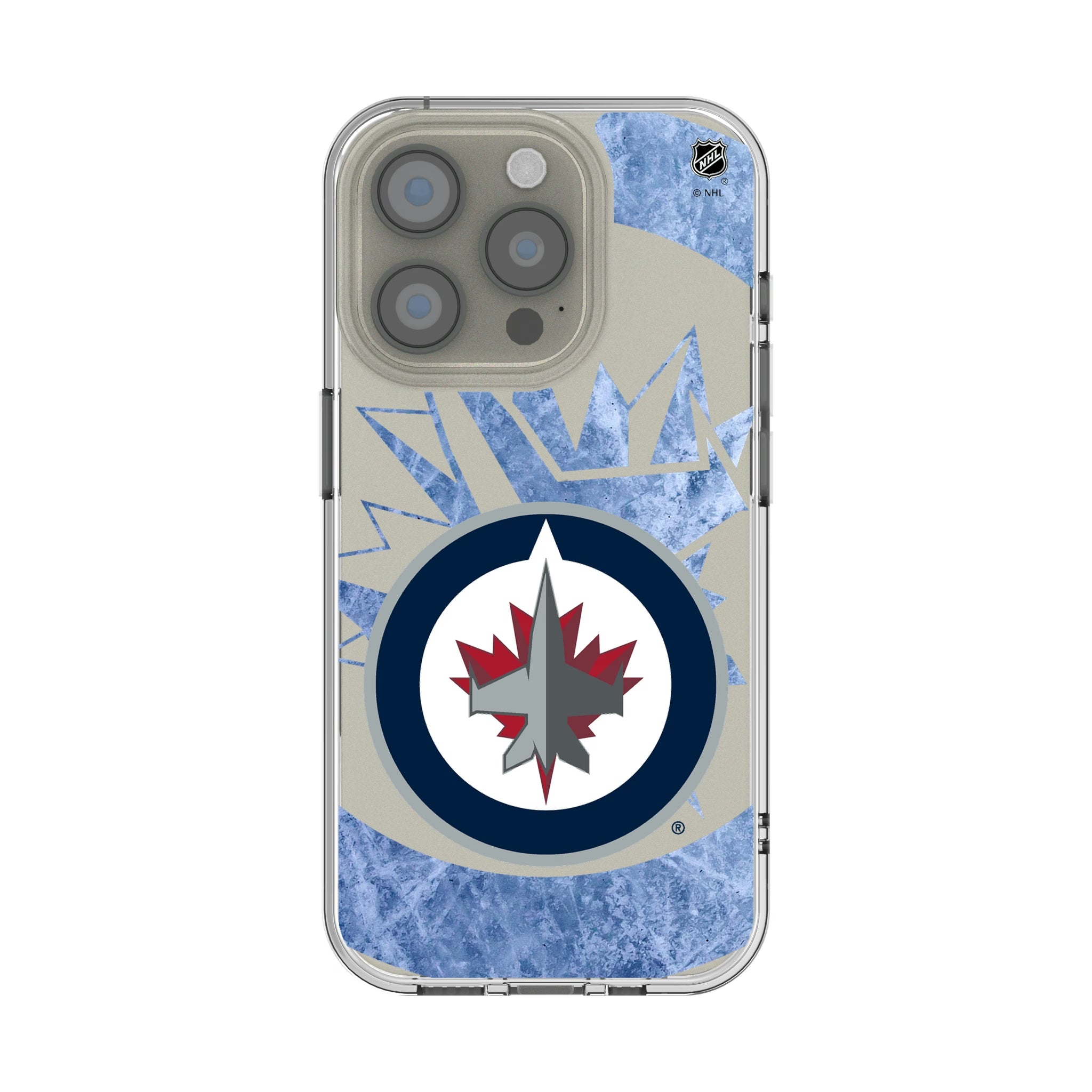 Winnipeg Jets Ice Tilt iPhone Clear Phone Case for Apple iPhone