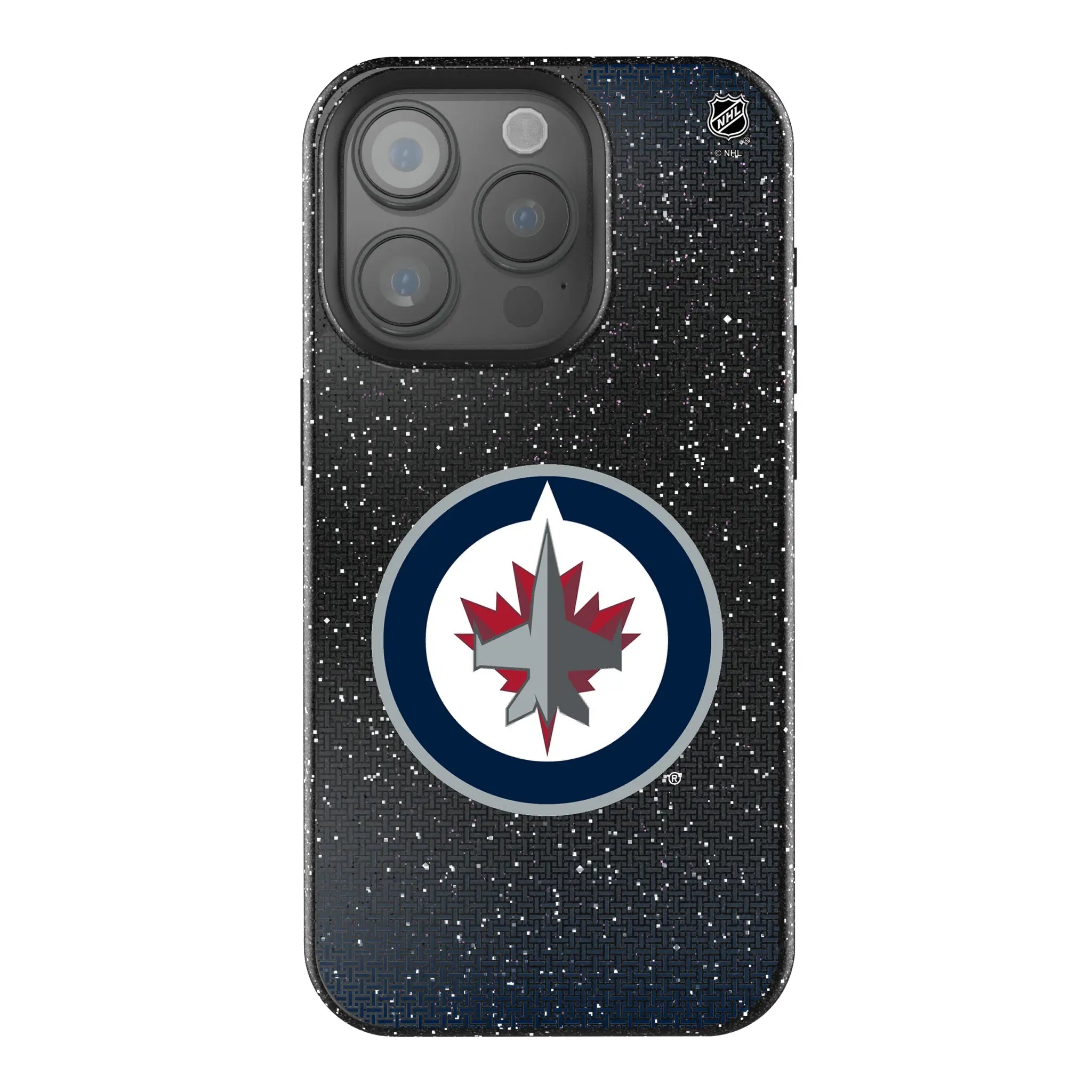 Winnipeg Jets Linen iPhone Bling Phone Case for Apple iPhone