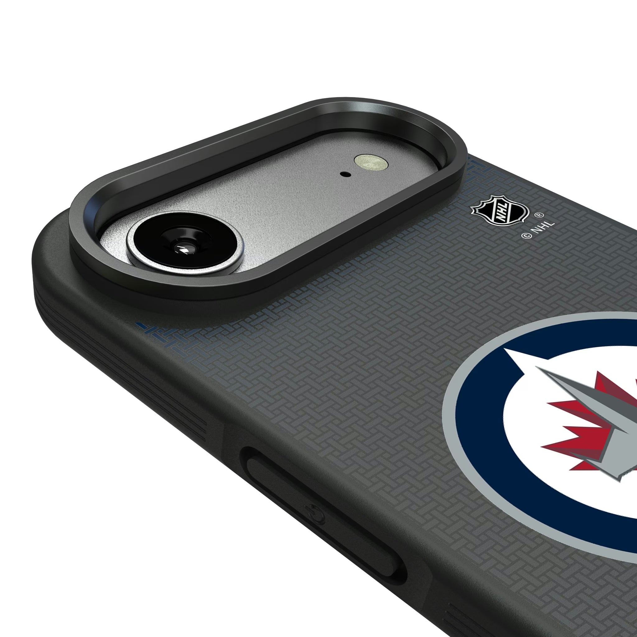 Winnipeg Jets Linen iPhone Bump Phone Case for Apple iPhone - Detail#Device_iPhone Air